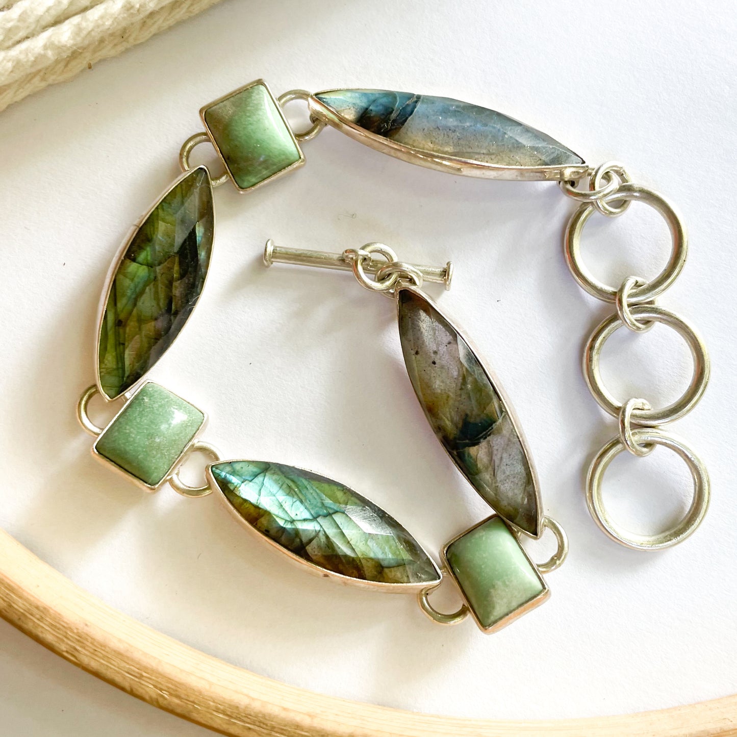 Marquee Labradorite Bracelet - Sterling Silver