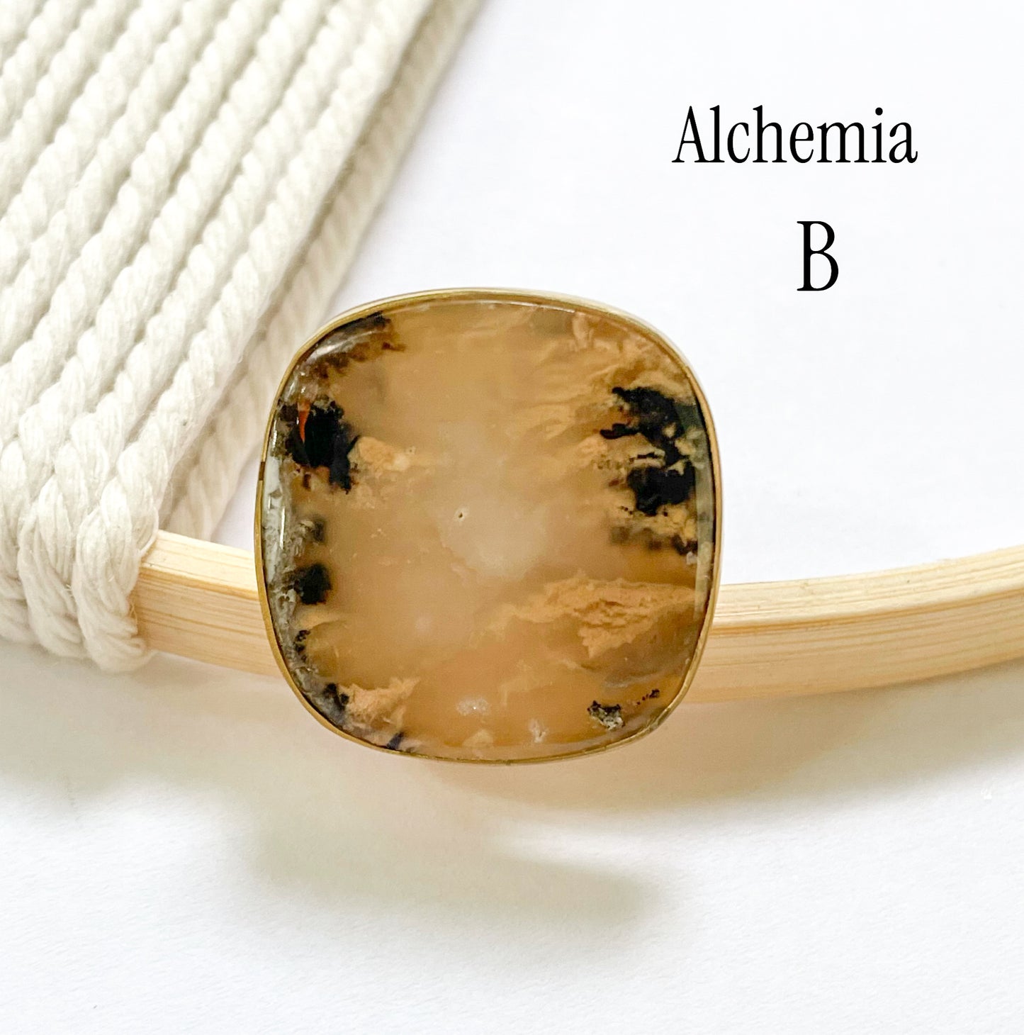 Natural Dendrite Opal Collection - Both Metals