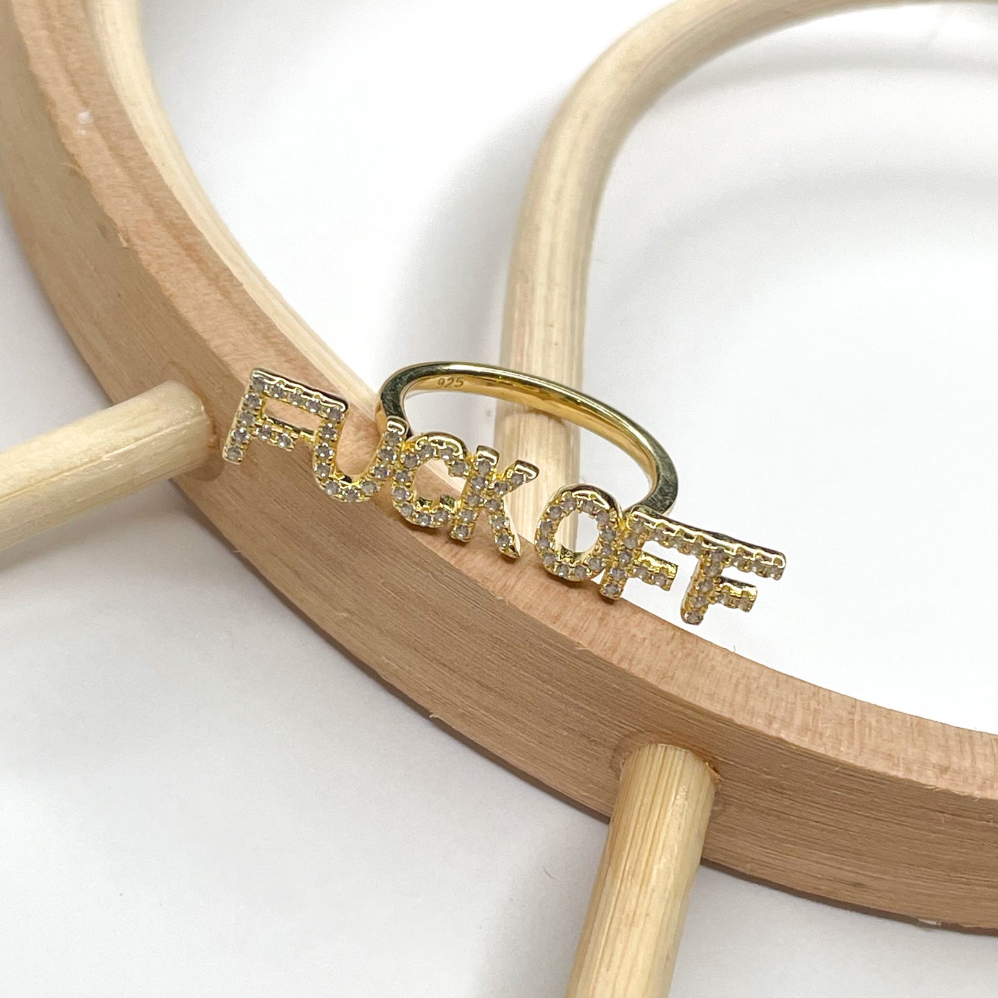 F@@@ OFF Side Set Ring - SSS & 18K Fill