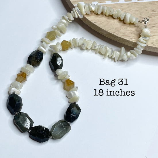 #2 Natural Stone Necklaces - Pick Box