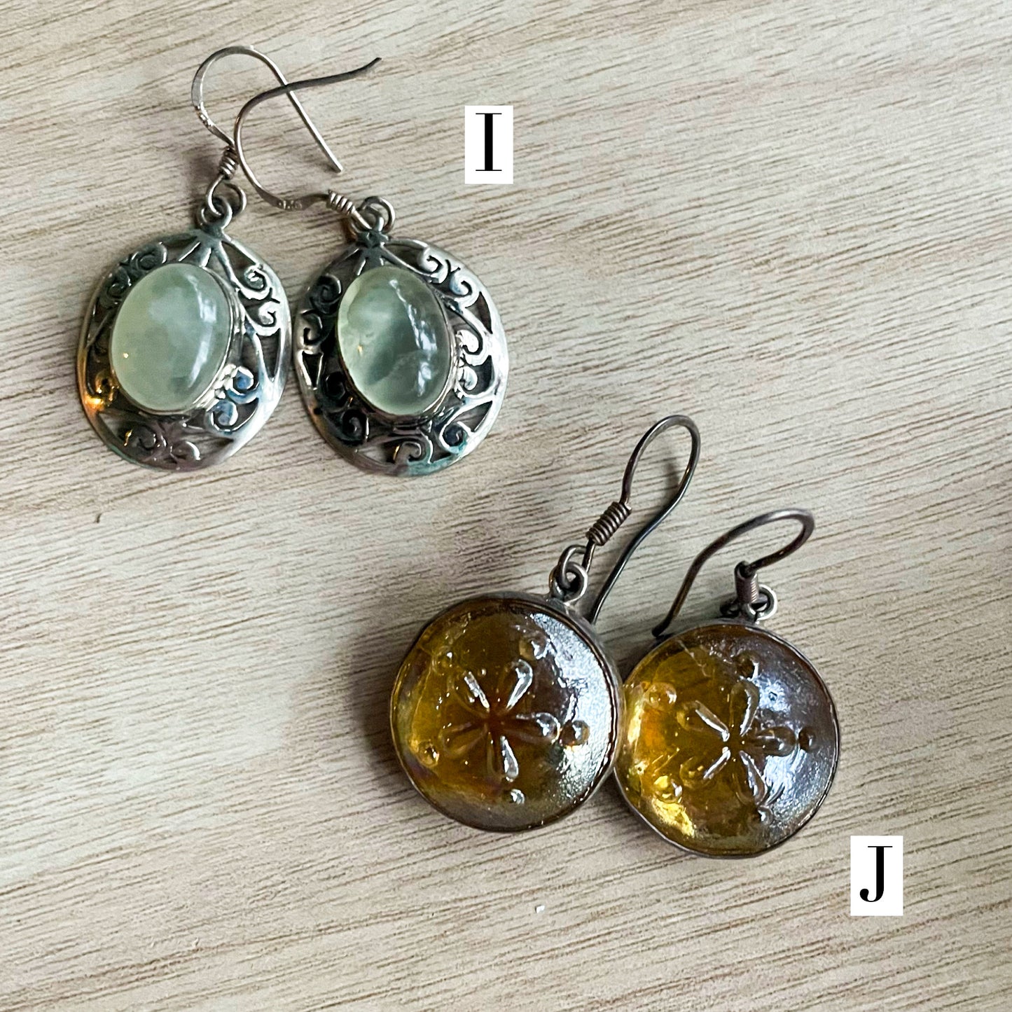 Kris's Closet Raid - STERLING SILVER EARRINGS - TWO