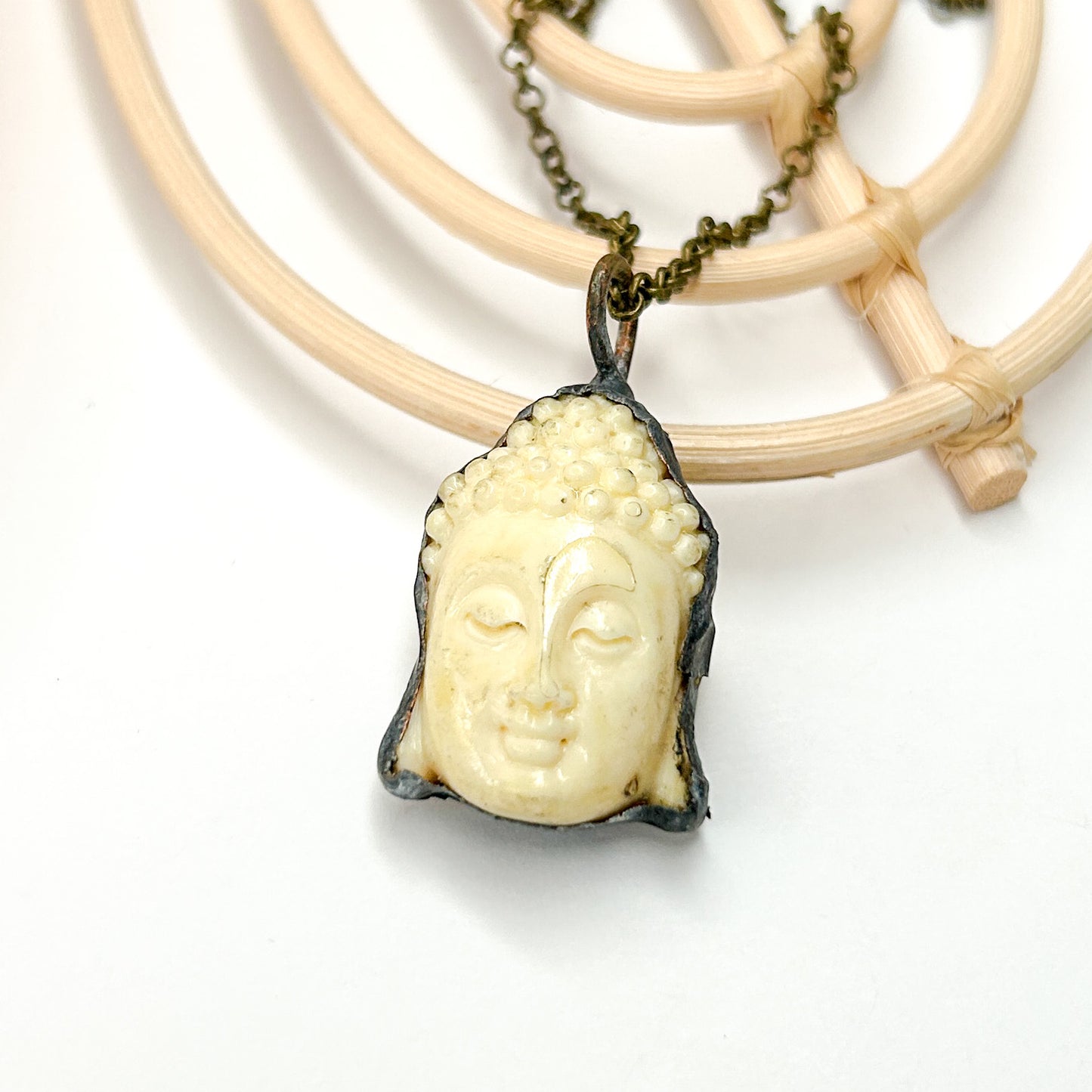 Load image into Gallery viewer, 30in Buddha Necklace-Sexy Grunge
