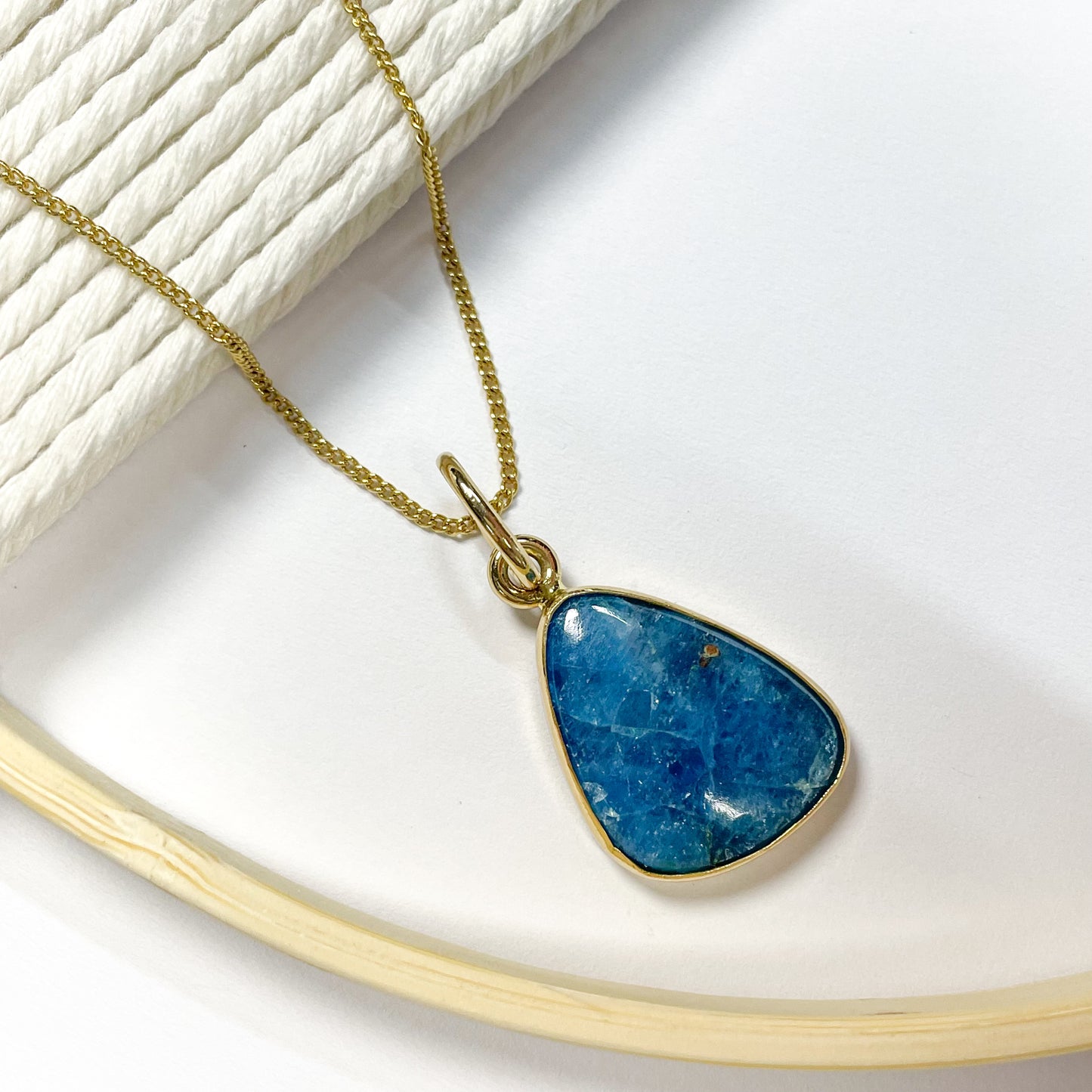 Neon Apatite Dangle Earring - Alchemia