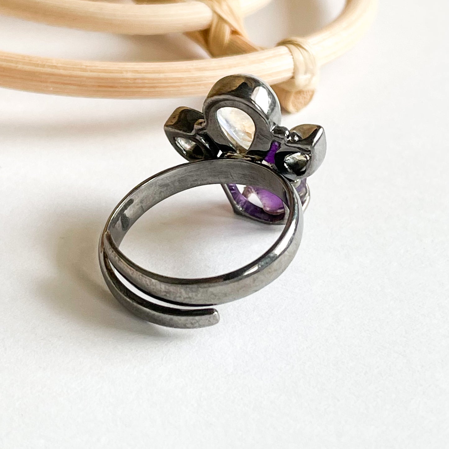 Rainbow Moonstone & Raw Multi Stone Collection - Solid Sterling Silver