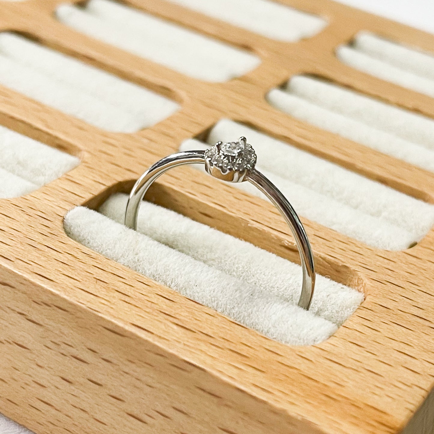 Glistening Teardrop CZ Teardrop Sized Ring - SSS or Vermeil