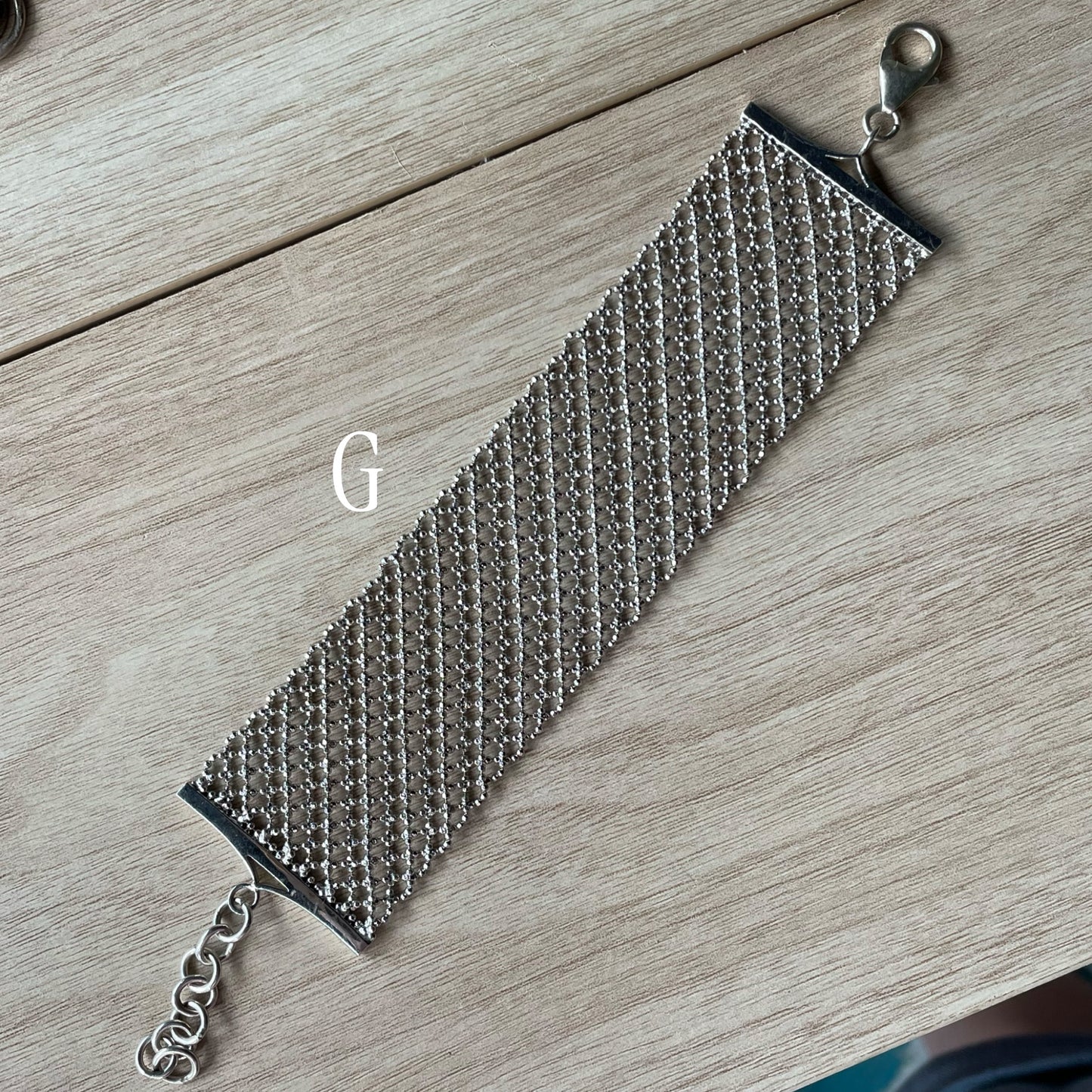 Kris's Closet Raid - STERLING SILVER BRACELET - TWO