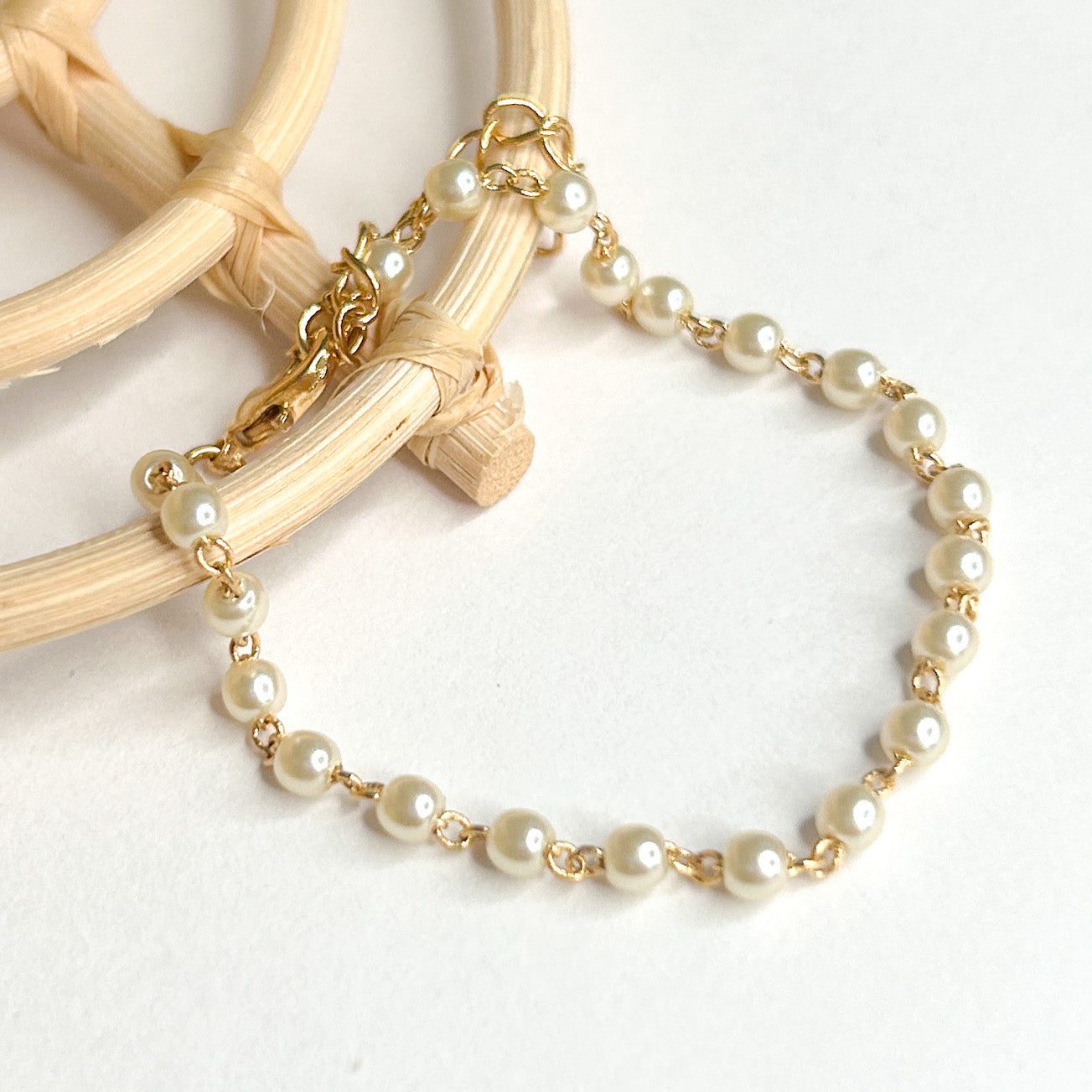 Pearl Bracelet - 18K Gold Filled