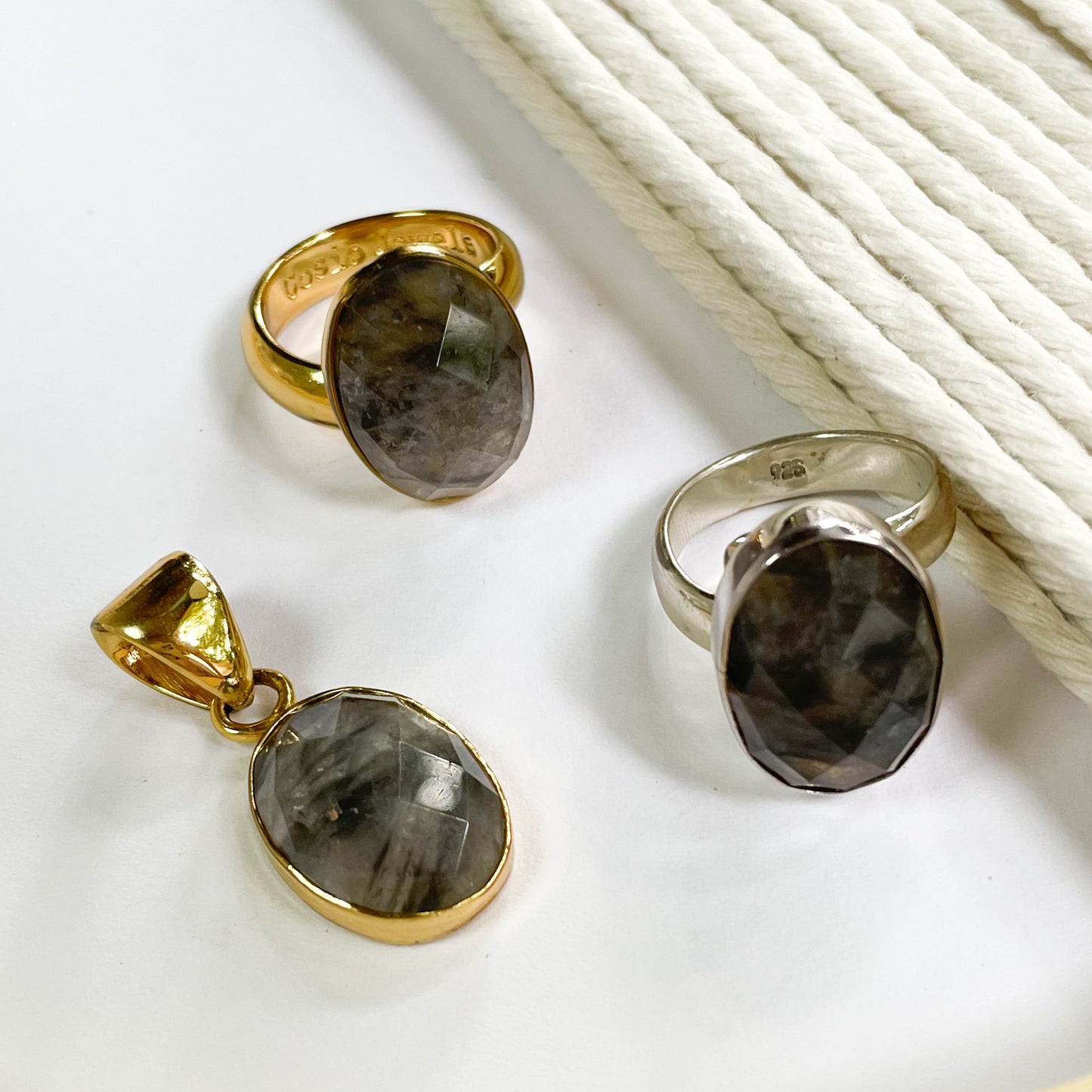 Black Rutilated Quartz Collection
