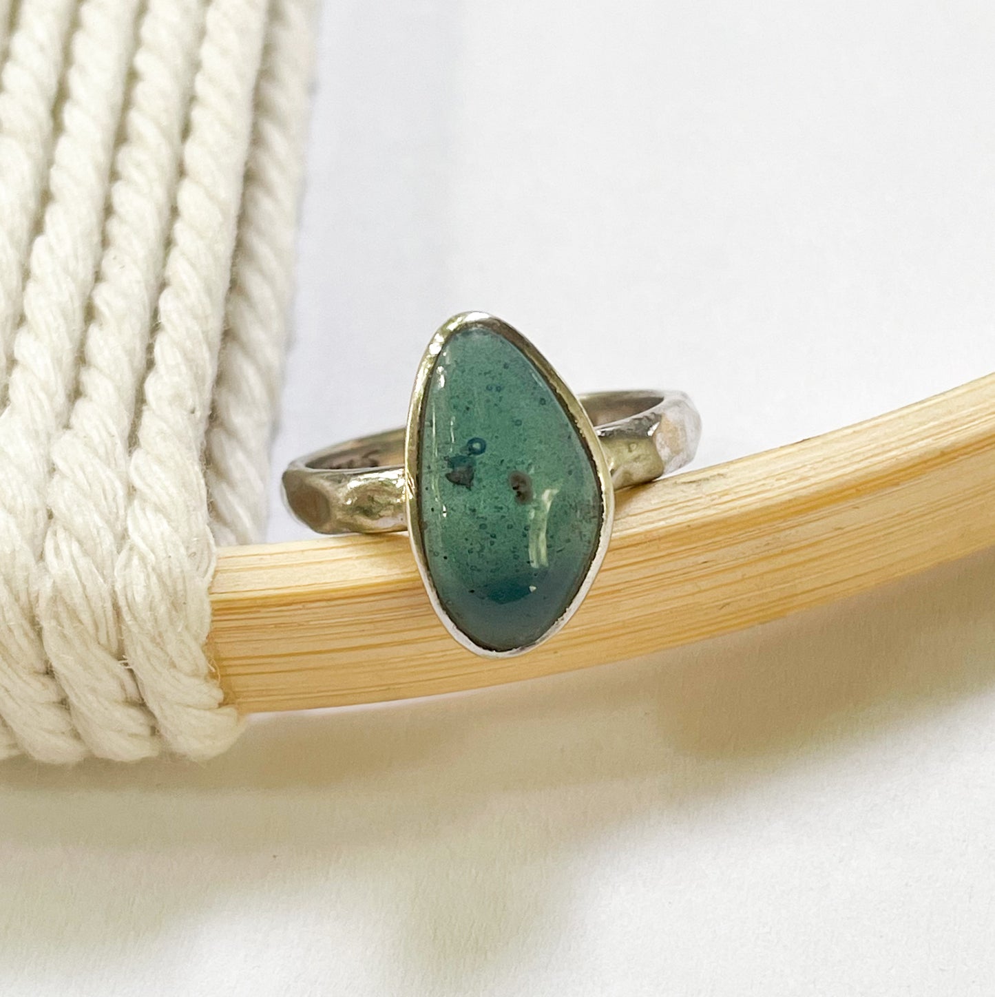 Blue Opal Ring - Size 8 - Starborn