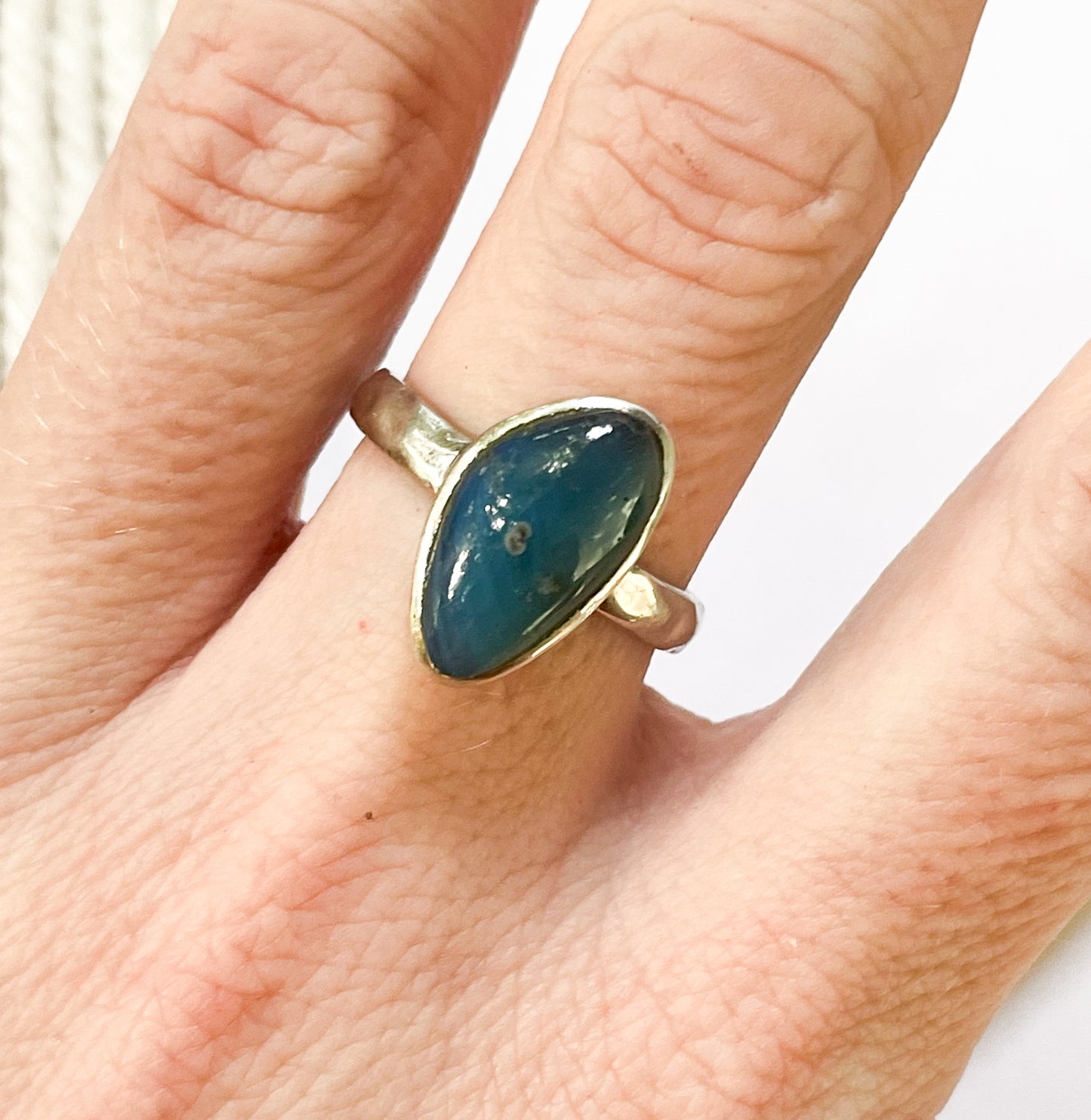 Blue Opal Ring - Size 8 - Starborn