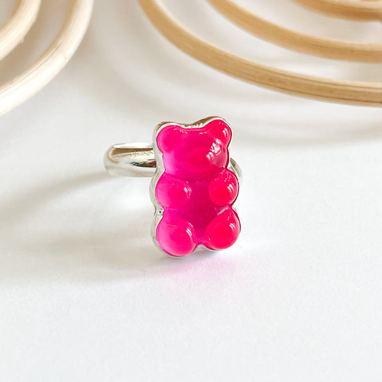 Gummy Bear Ring - Solid Sterling Silver