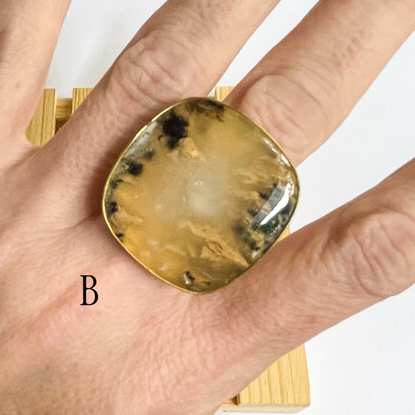 Natural Dendrite Opal Collection - Both Metals