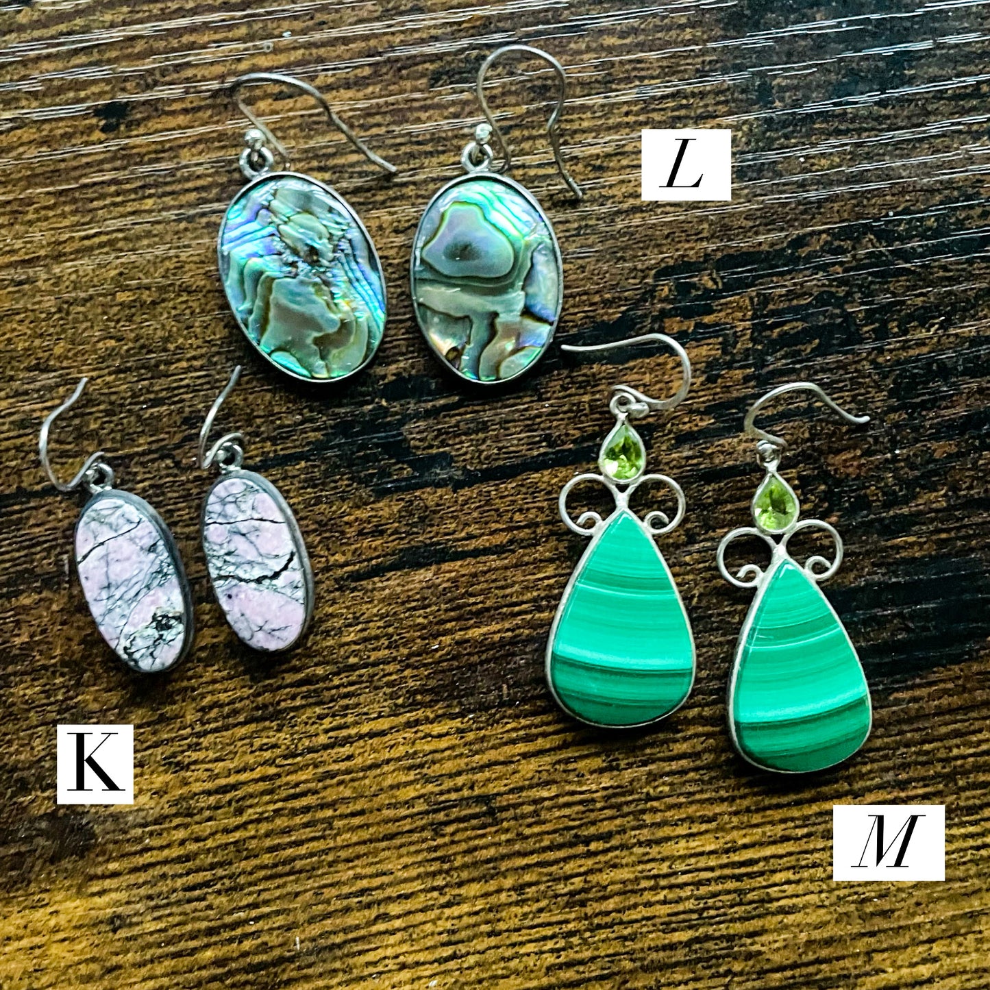 Kris's Closet Raid - STERLING SILVER EARRINGS - TWO