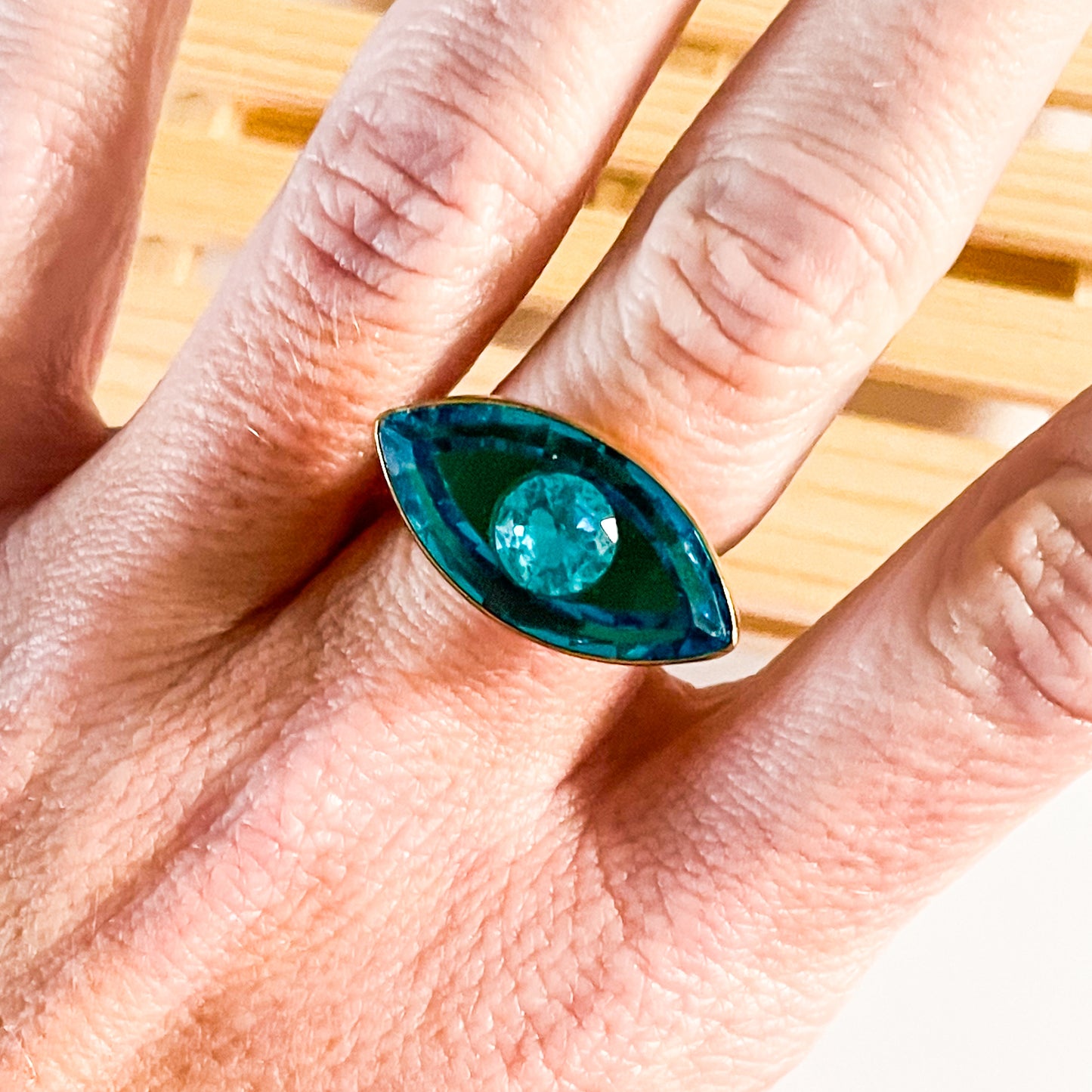 Evil Eye Ring & Pendant - Alchemia Gold