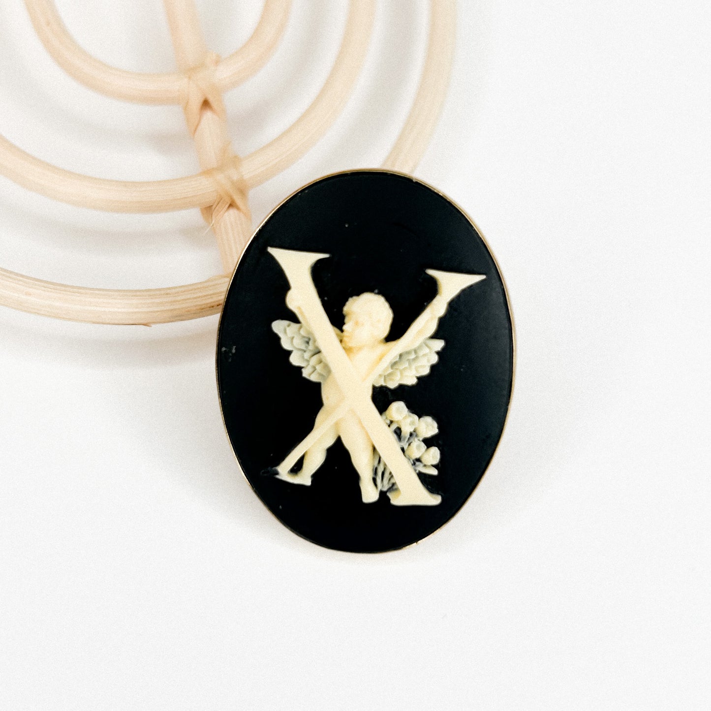 Cameo Initial Ring(N-Z) - Alchemia