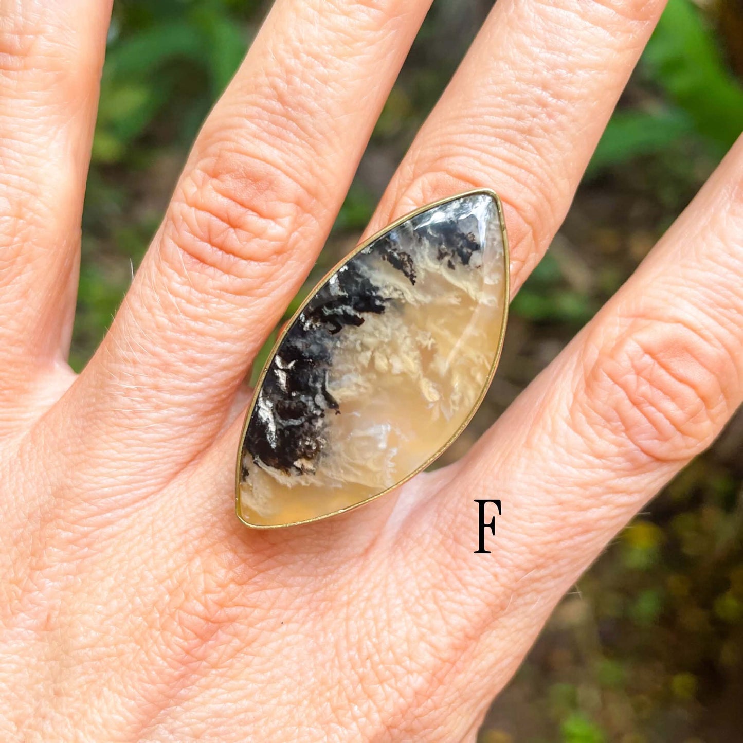 Natural Dendrite Opal Collection - Both Metals