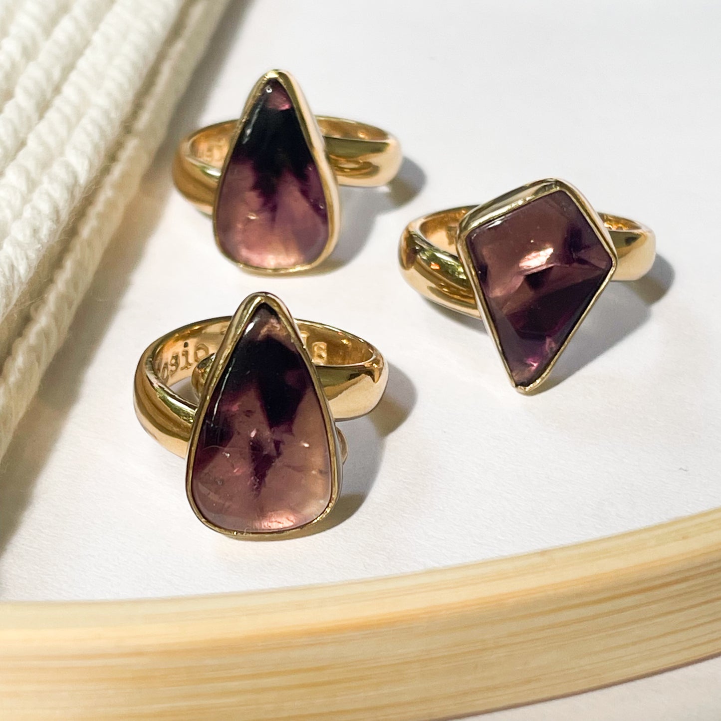 Trapiche Amethyst Ring - Alchemia