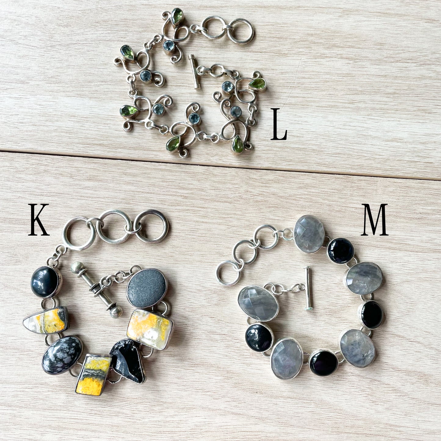 Kris's Closet Raid - STERLING SILVER BRACELET - ONE