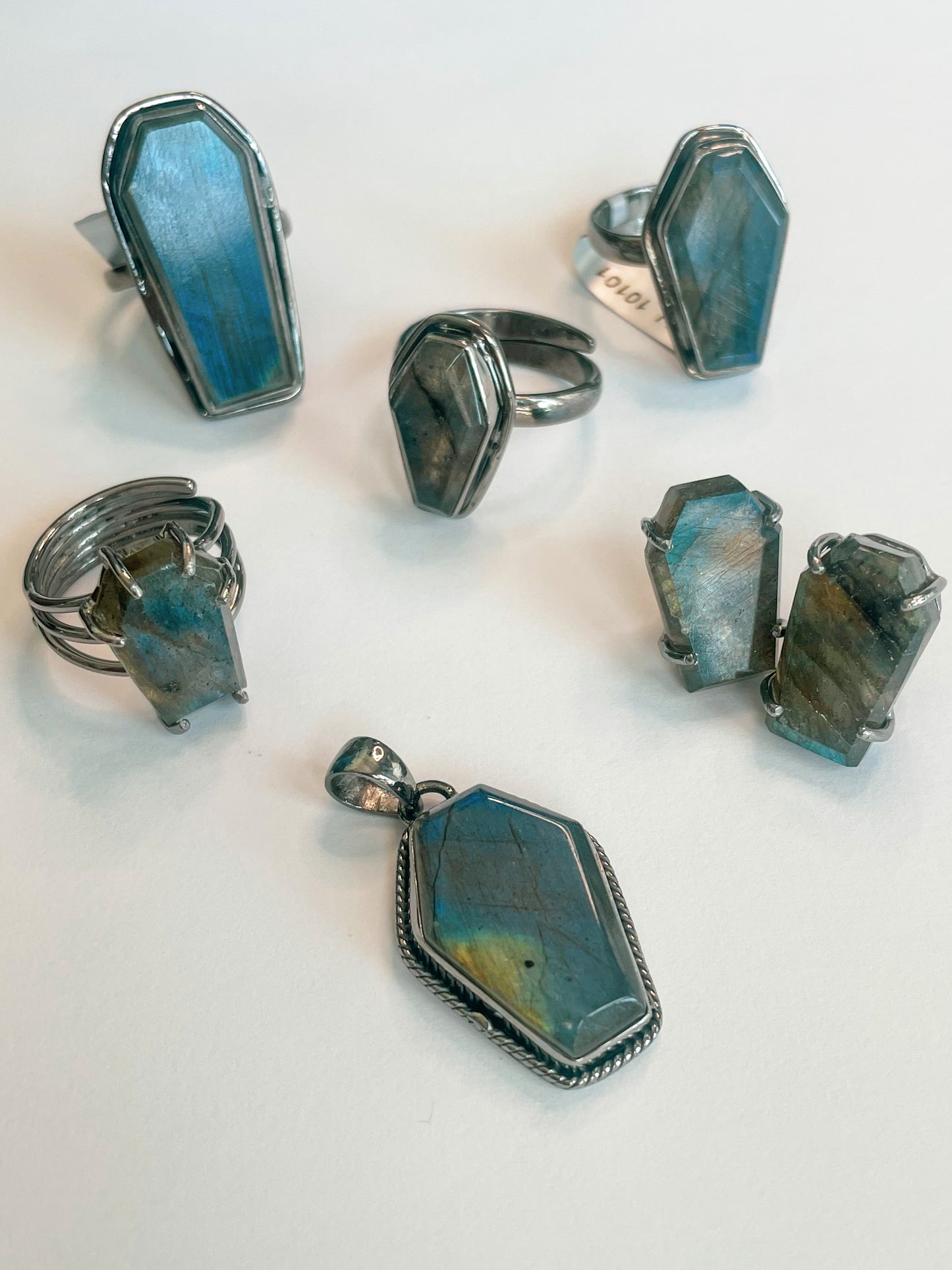 Labradorite Coffin Collection