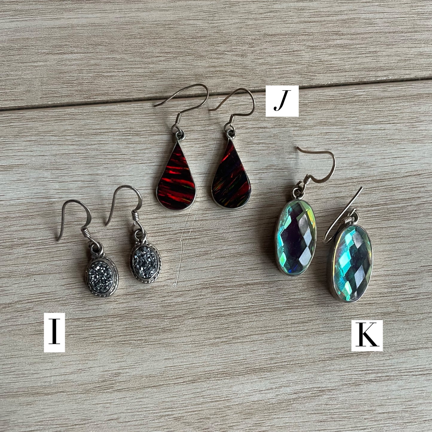 Kris's Closet Raid - STERLING SILVER EARRINGS - ONE
