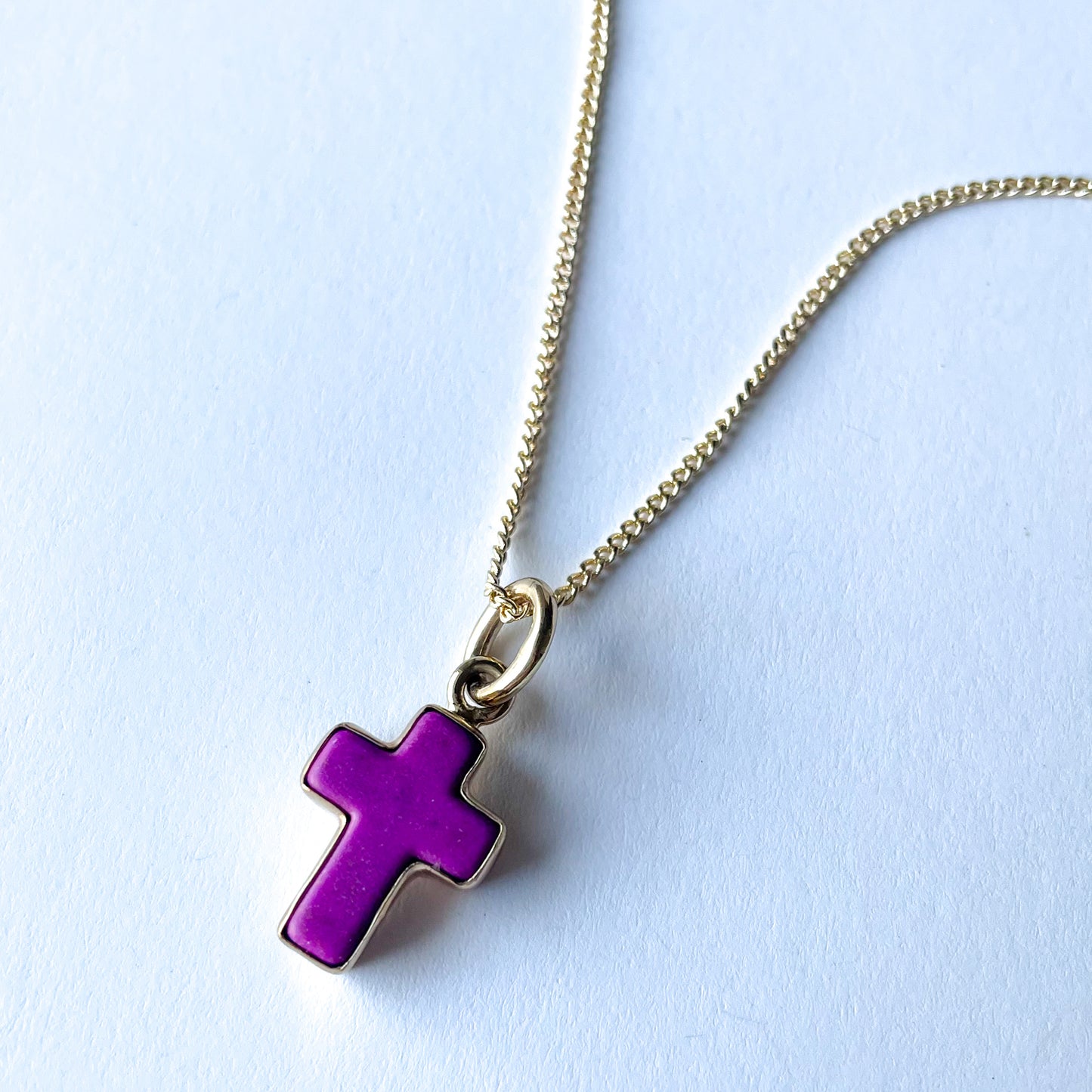 Howlite Colored Cross Collection - Alchemia