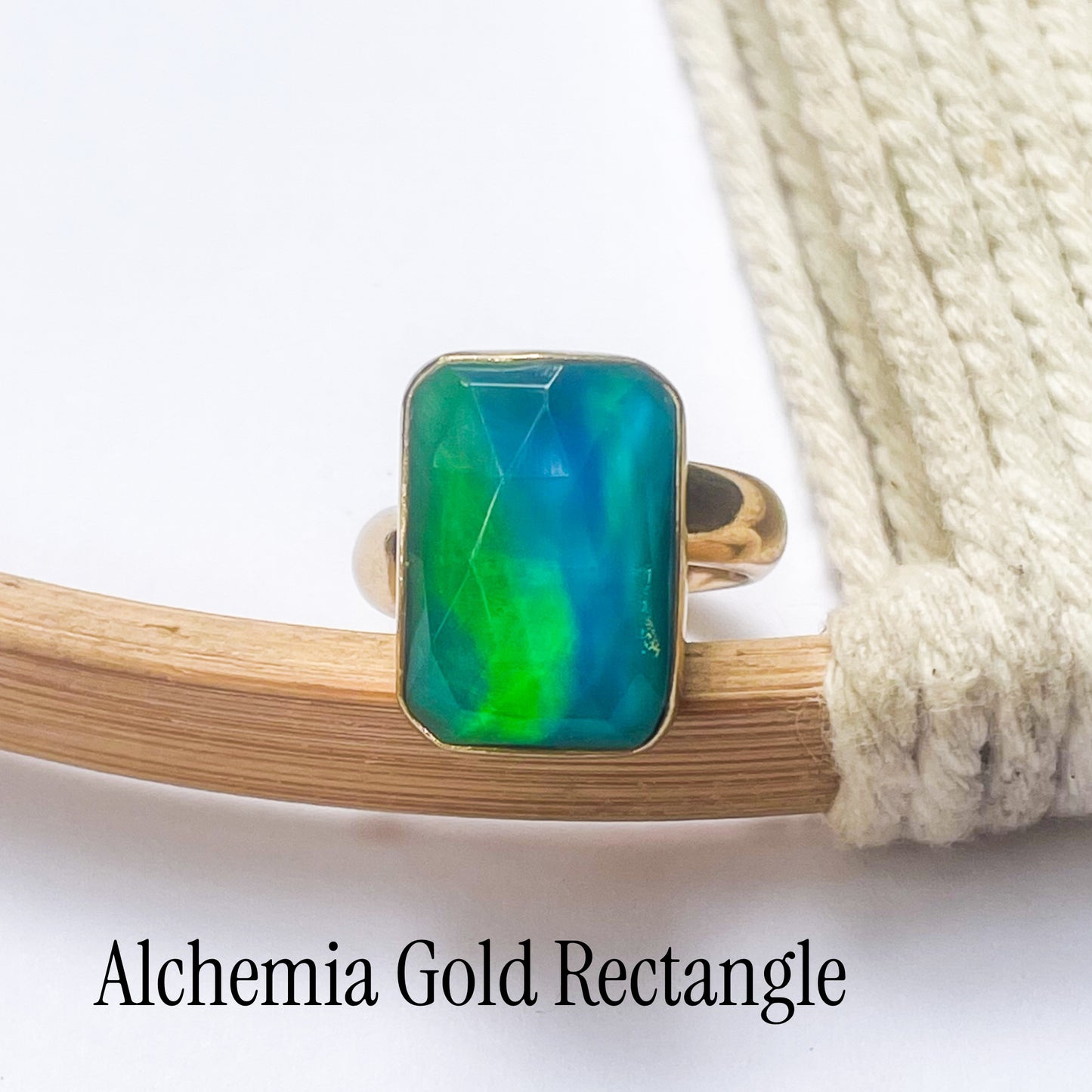 Ocean Galaxy Doublet Ring - Both Metals