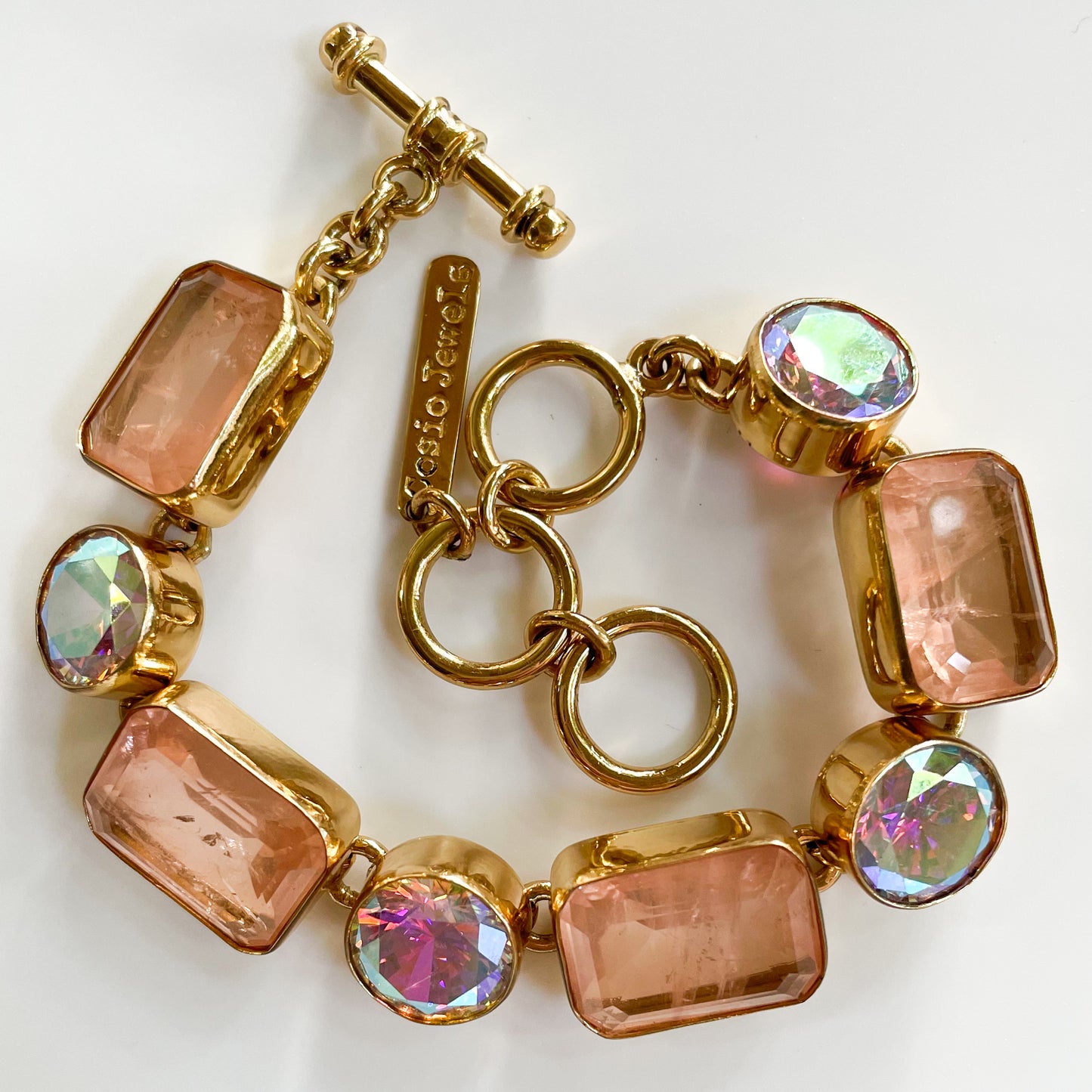 Blush Morganite Fusion - Both Metals