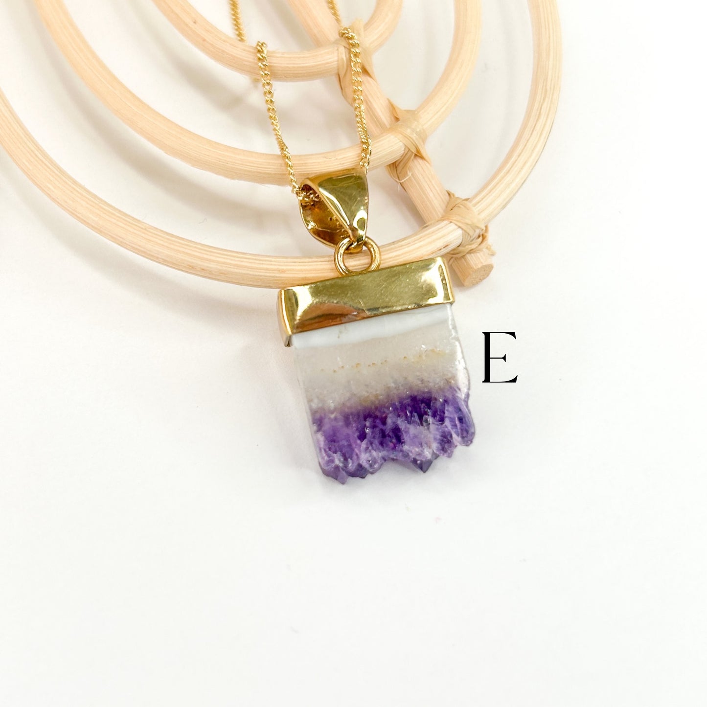 Amethyst Quartz Pendant - Alchemia