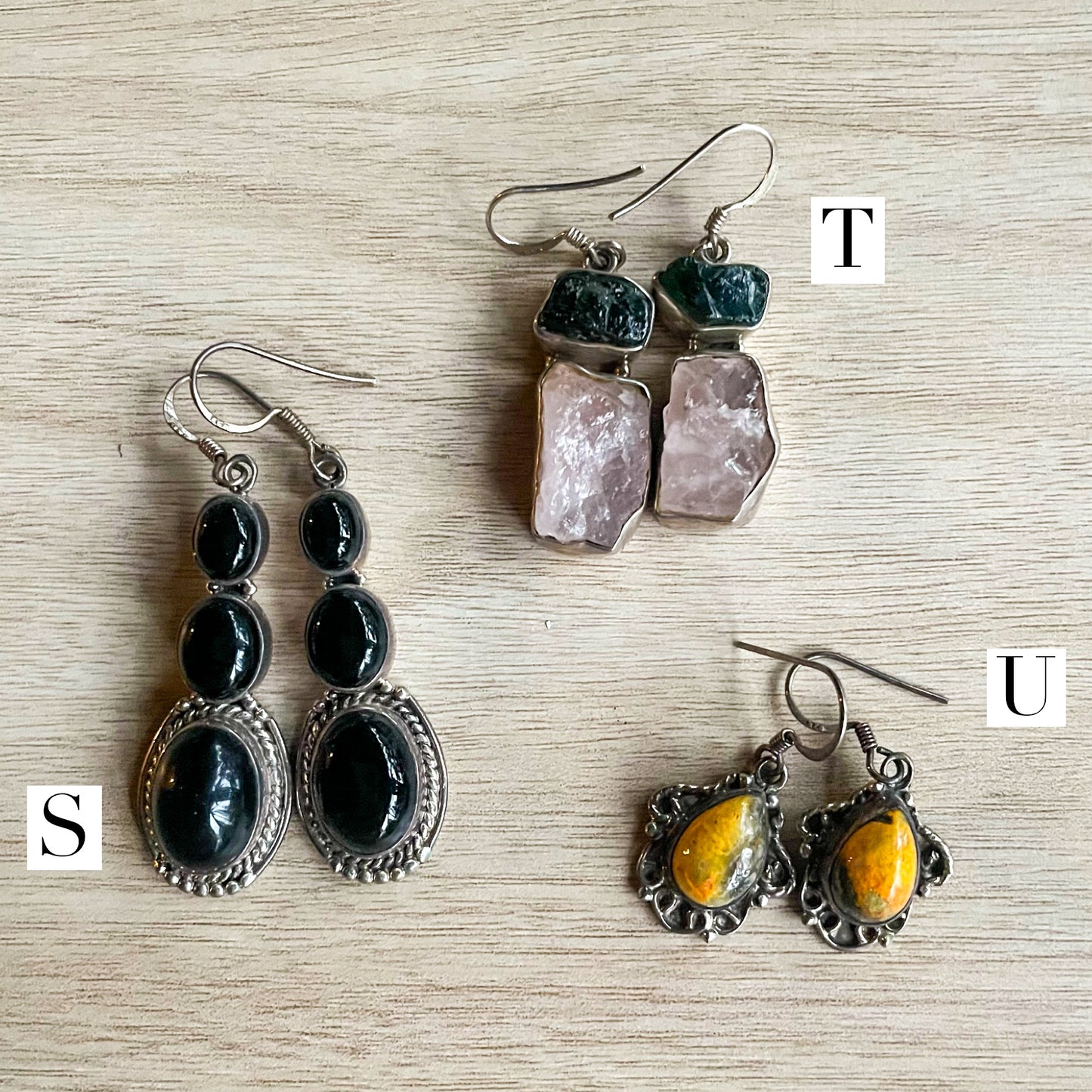 Kris's Closet Raid - STERLING SILVER EARRINGS - TWO