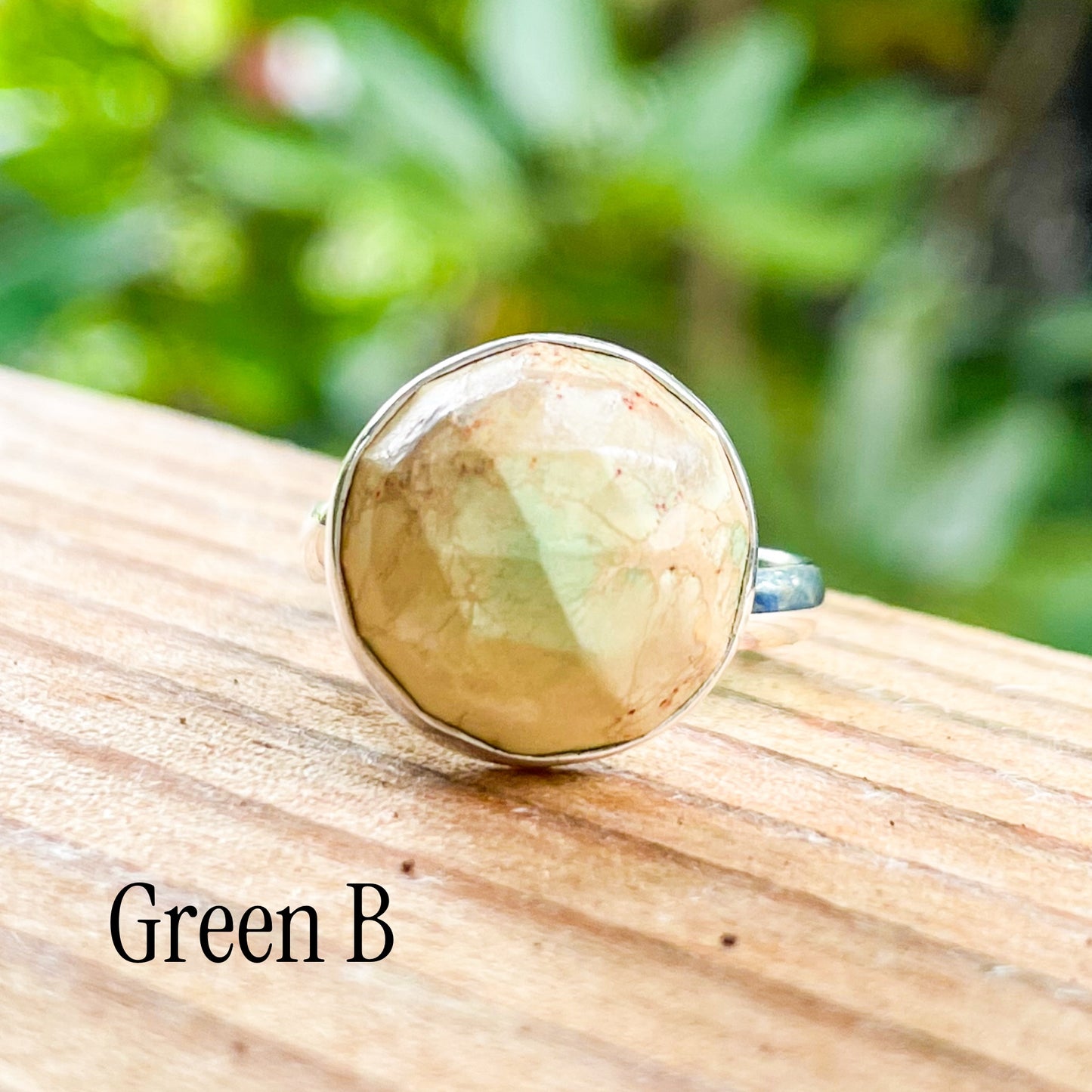 Colorful Jasper Rings - Solid Sterling Silver