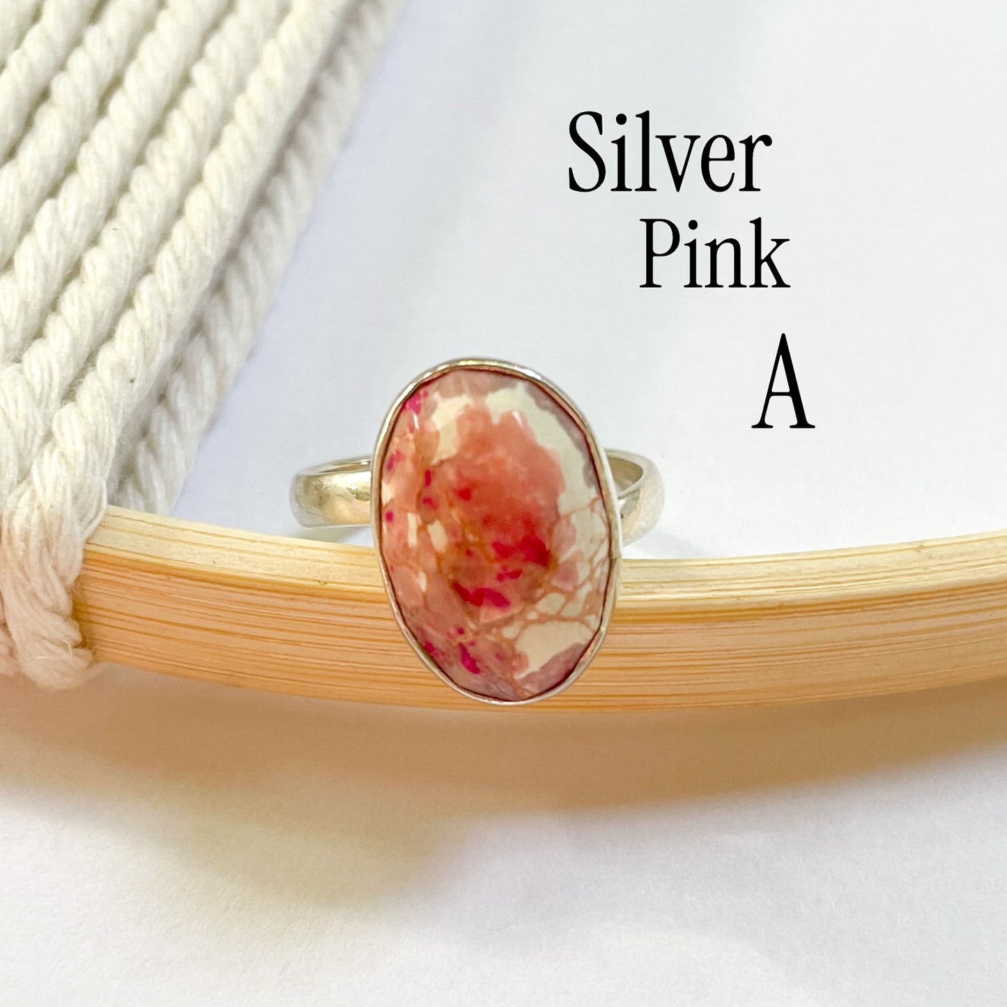 Colorful Jasper Rings - Both Metals