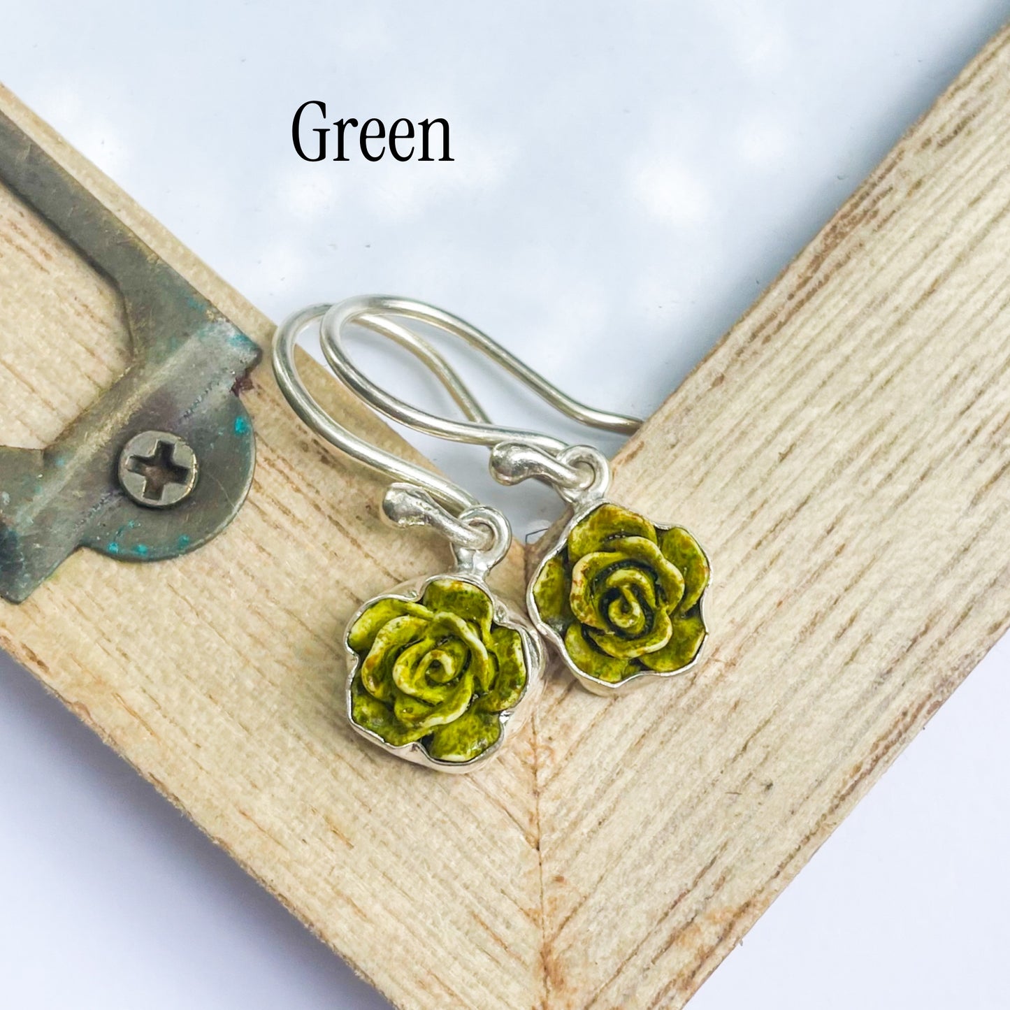 Colorful PIXIE Flower Ring - Solid Sterling Silver