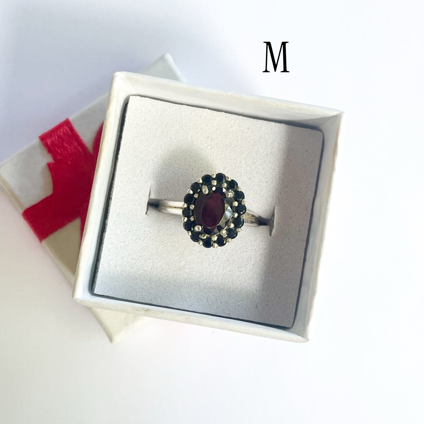 Dainty Multi Gemstone Prong Ring - Solid Sterling Silver