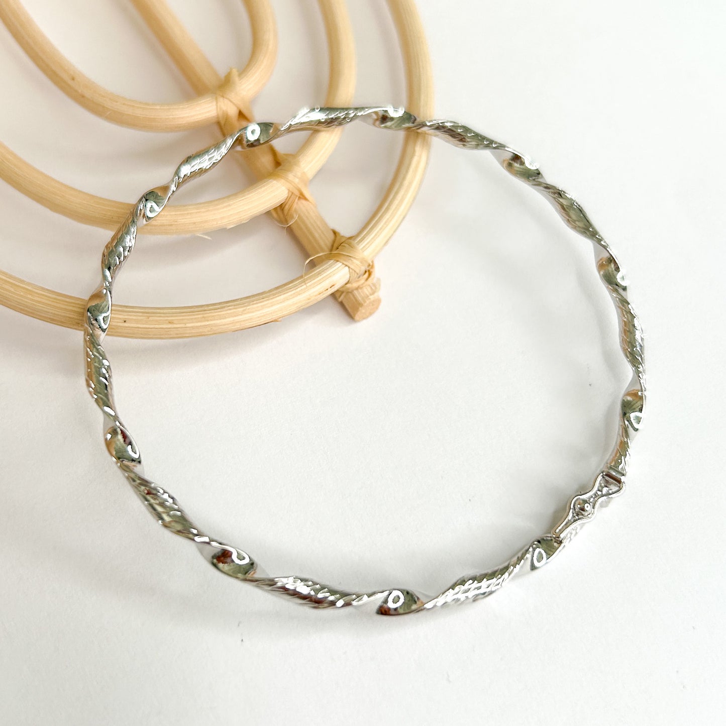 Tri Toned Bangle Set - 18K Gold Filled