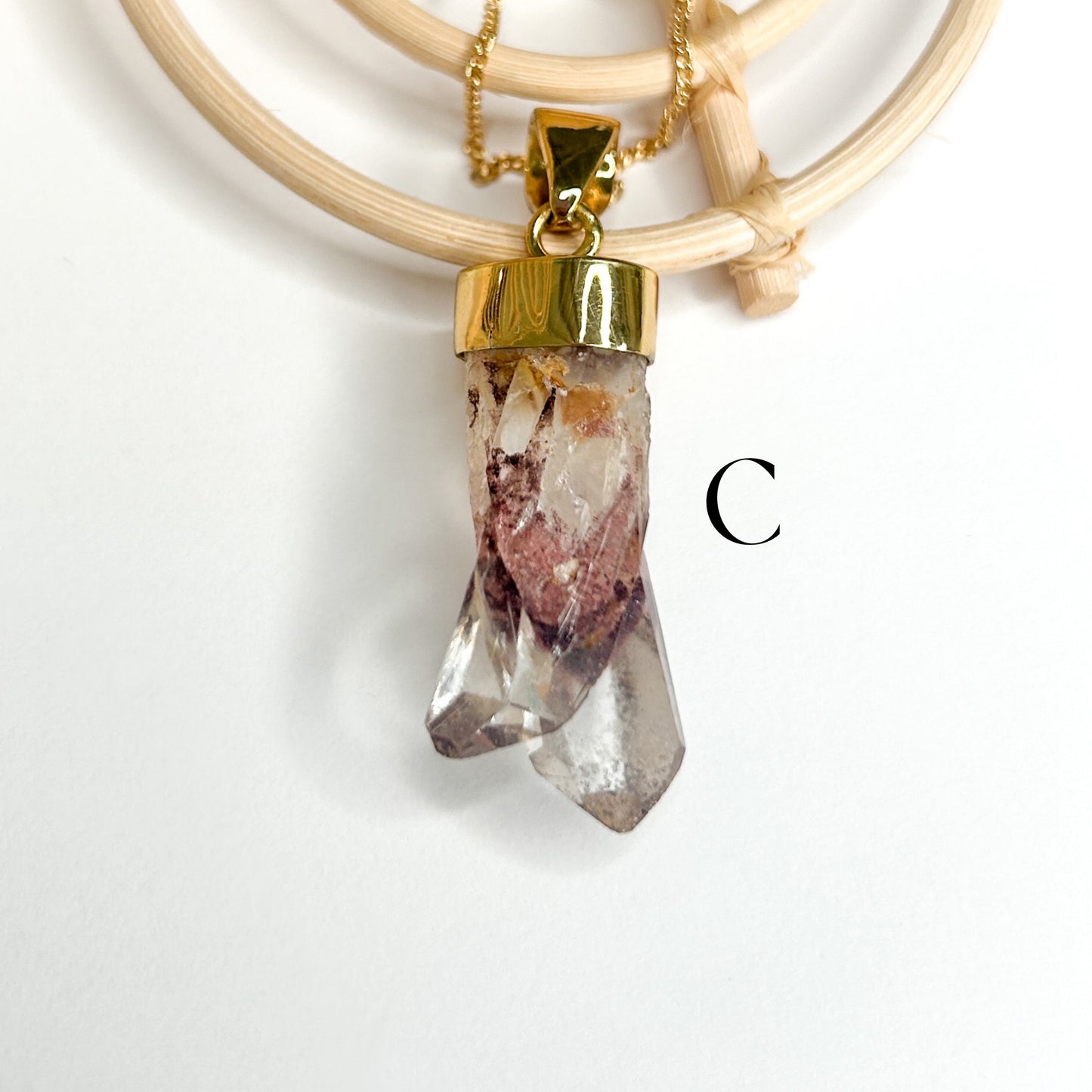 Amphibole Angel Phantom Quartz - Alchemia