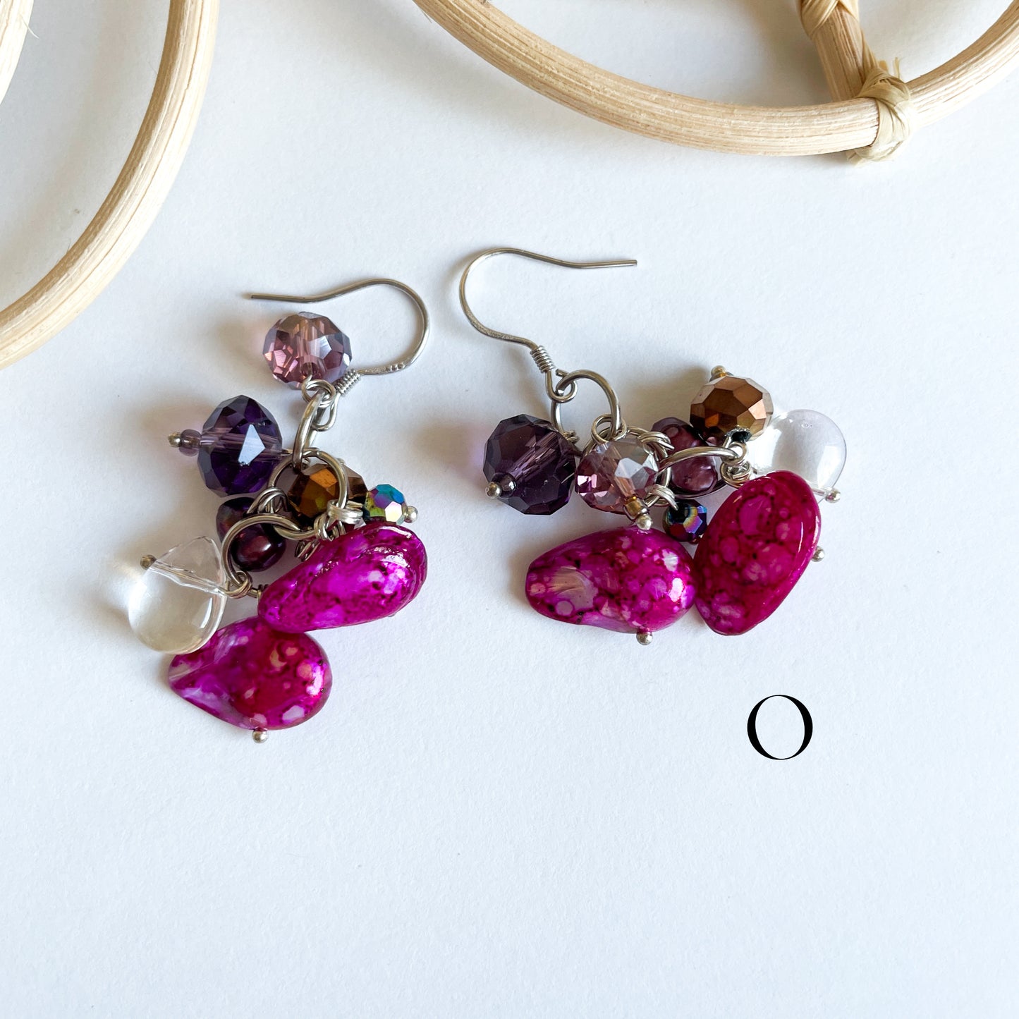 Colorful Freshwater Pearl Earrings - SSS