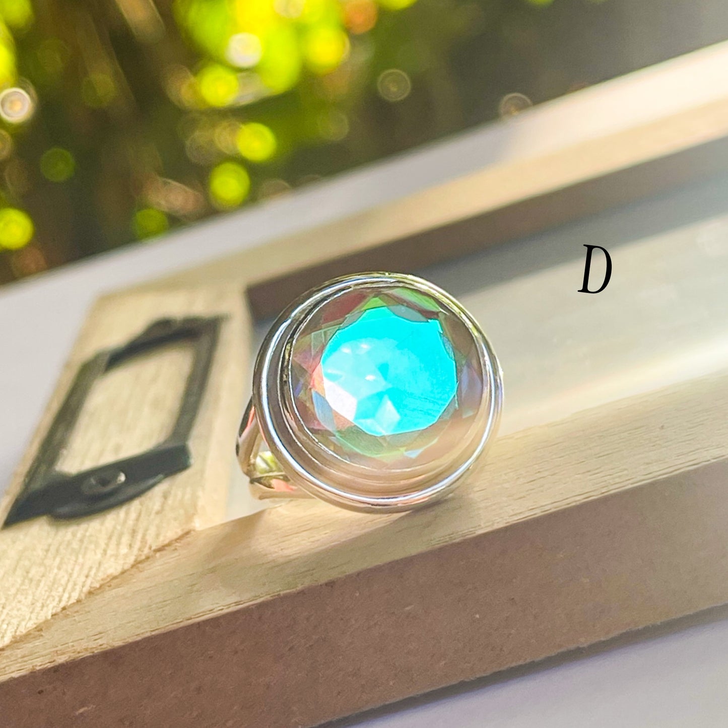 Mercury Mist Ring & Pendant - Solid Sterling Silver