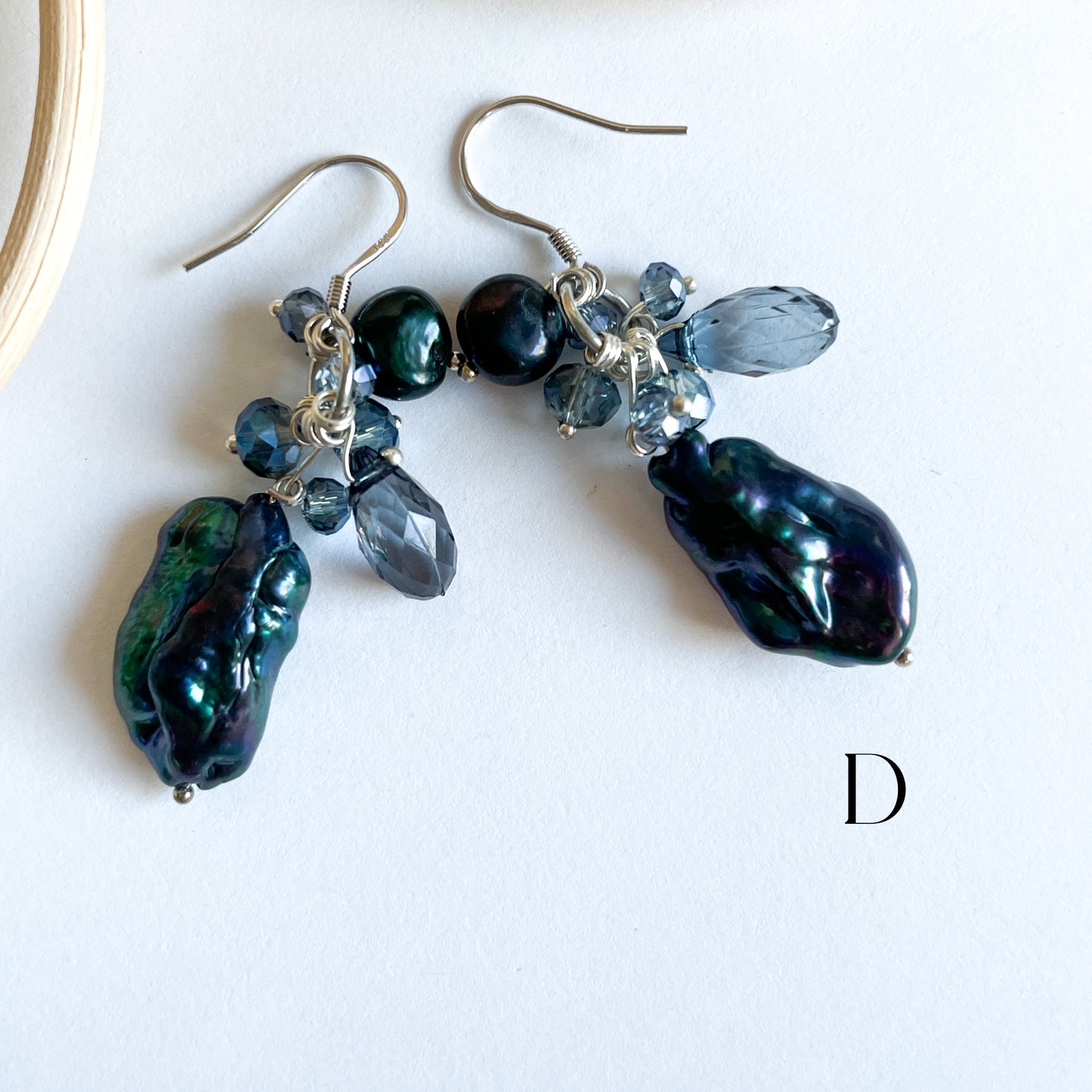 Colorful Freshwater Pearl Earrings - SSS