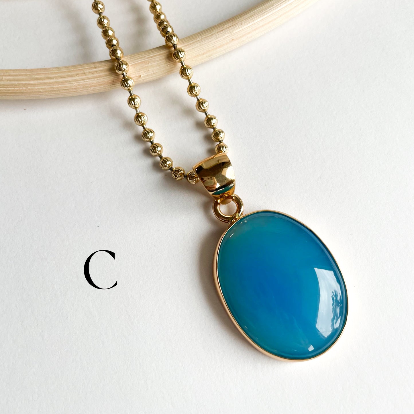 Blue Vibrant Chalcedony Collection - Alchemia