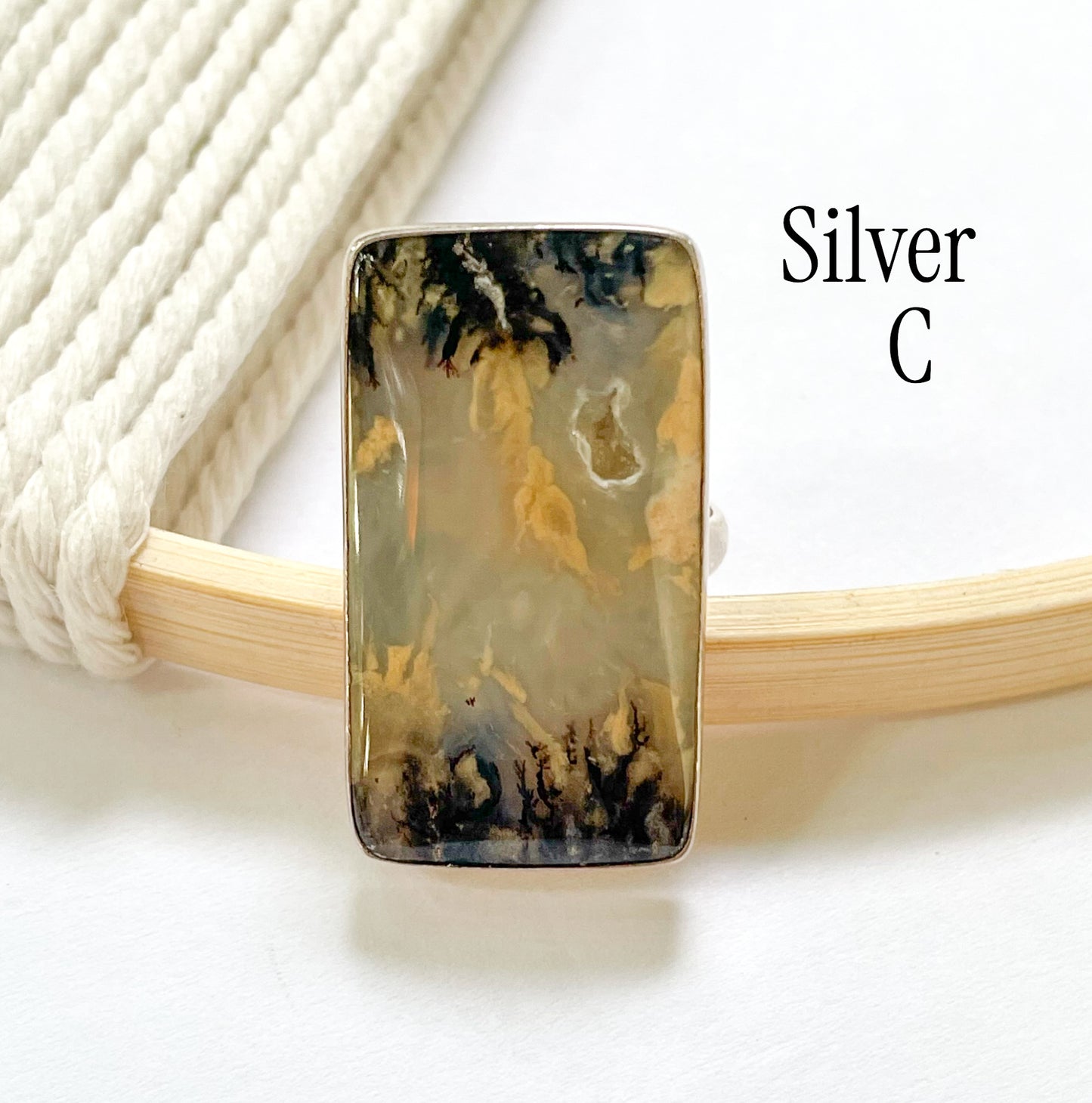 Natural Dendrite Opal Collection - Both Metals