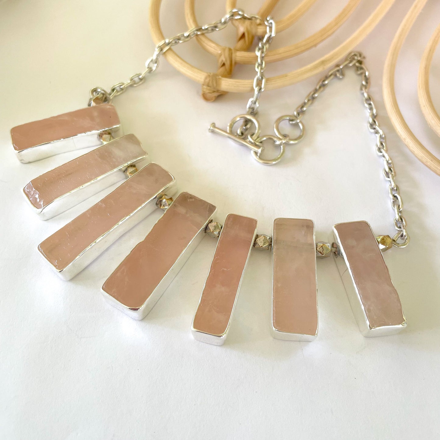 Chunky Solid Sterling Silver Necklace