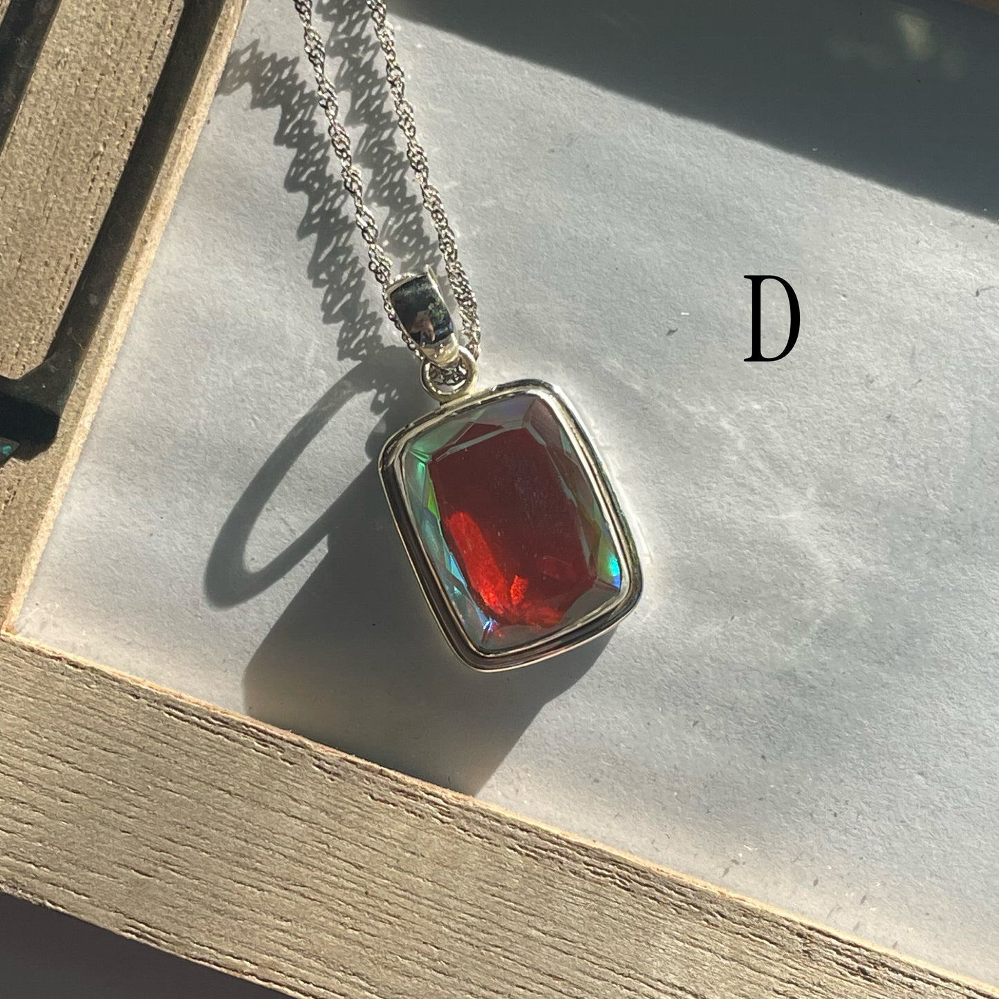 Mercury Mist Ring & Pendant - Solid Sterling Silver