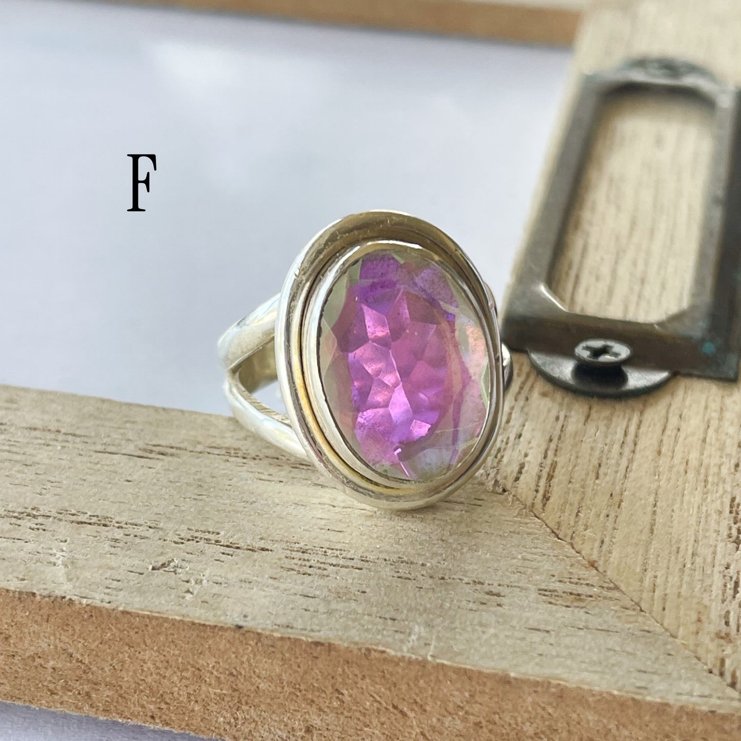 Mercury Mist Ring & Pendant - Solid Sterling Silver