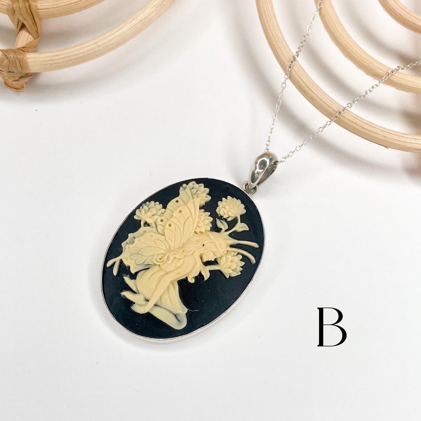 Cameo Designed Pendants - Solid Sterling Silver