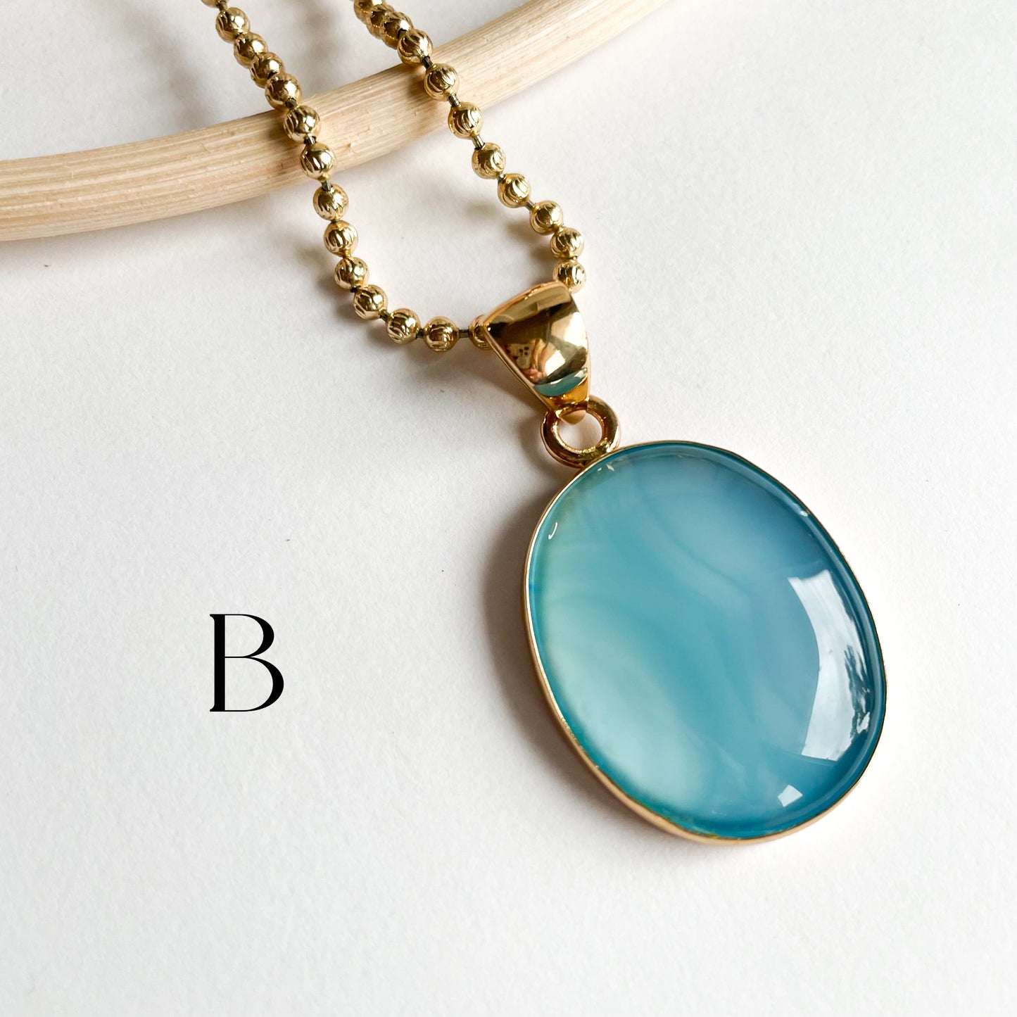 Blue Vibrant Chalcedony Collection - Alchemia