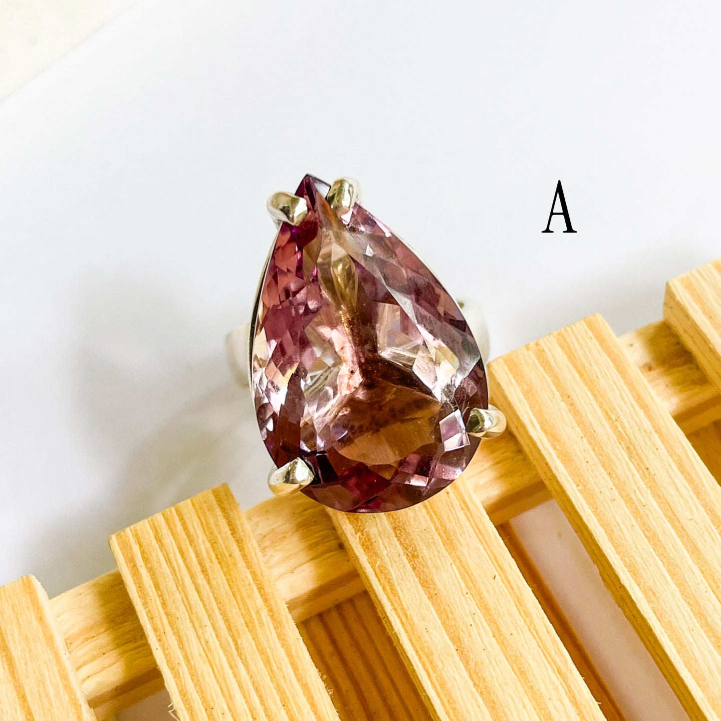 Ametrine Jumbo Prong - Solid Sterling Silver