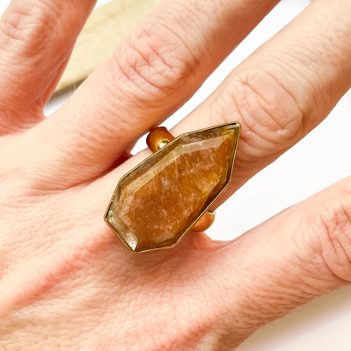 Sunstone Ring - Alchemia