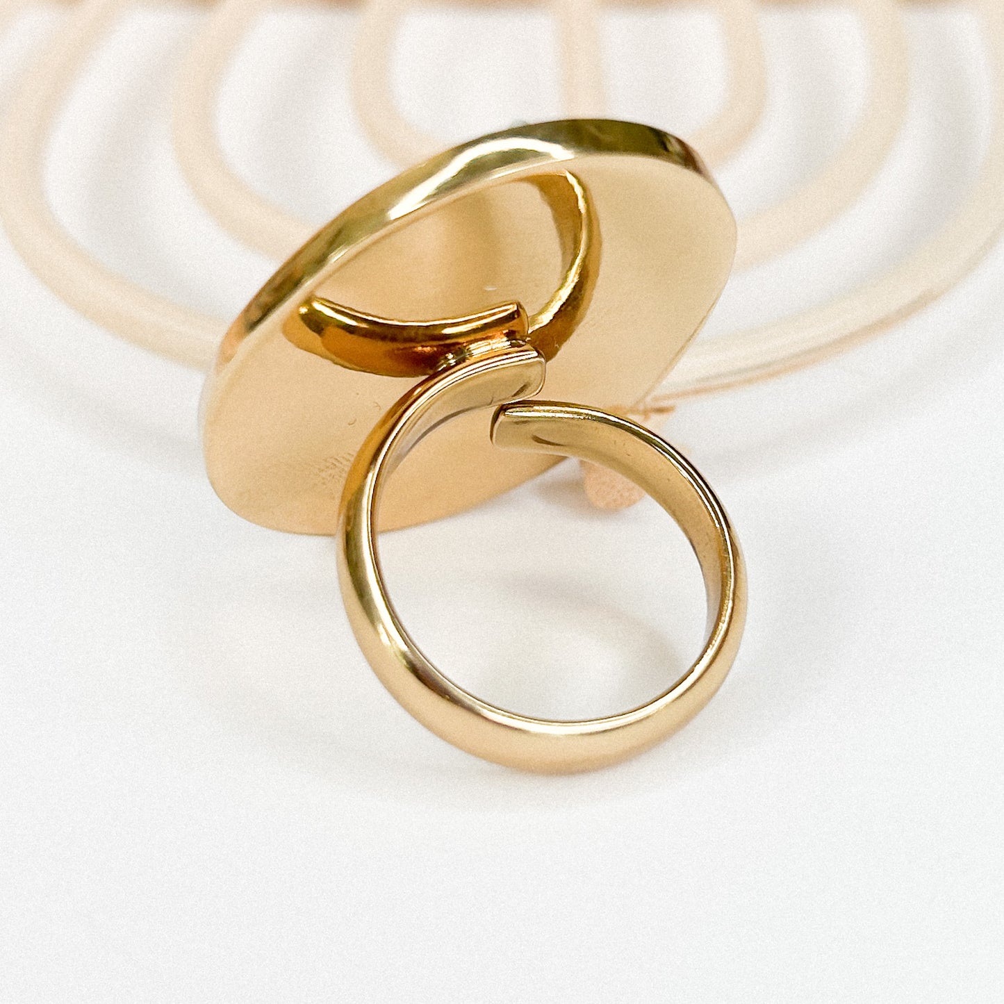 Cameo Initial Ring(A-K) - Alchemia