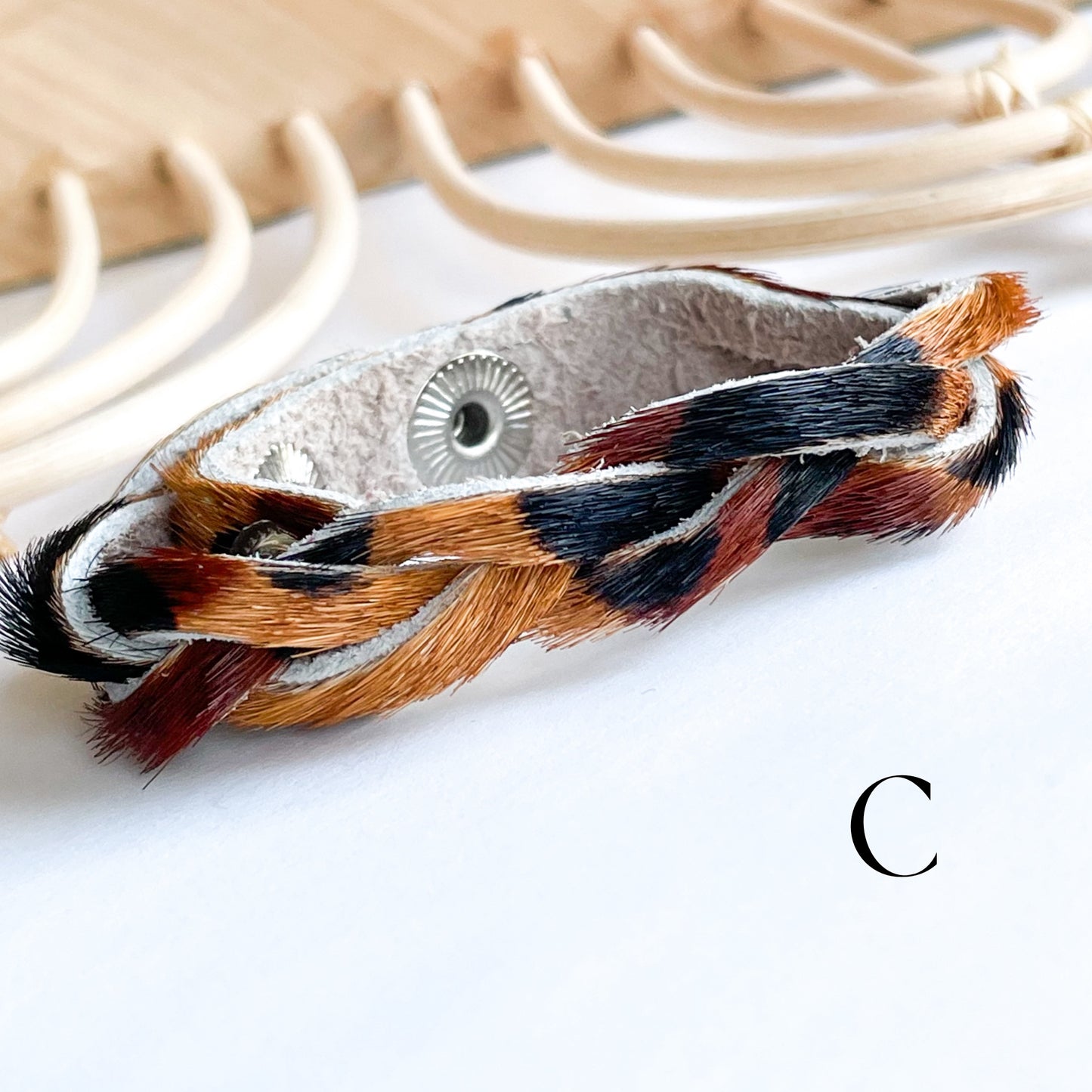 Twisted Leather Bracelet