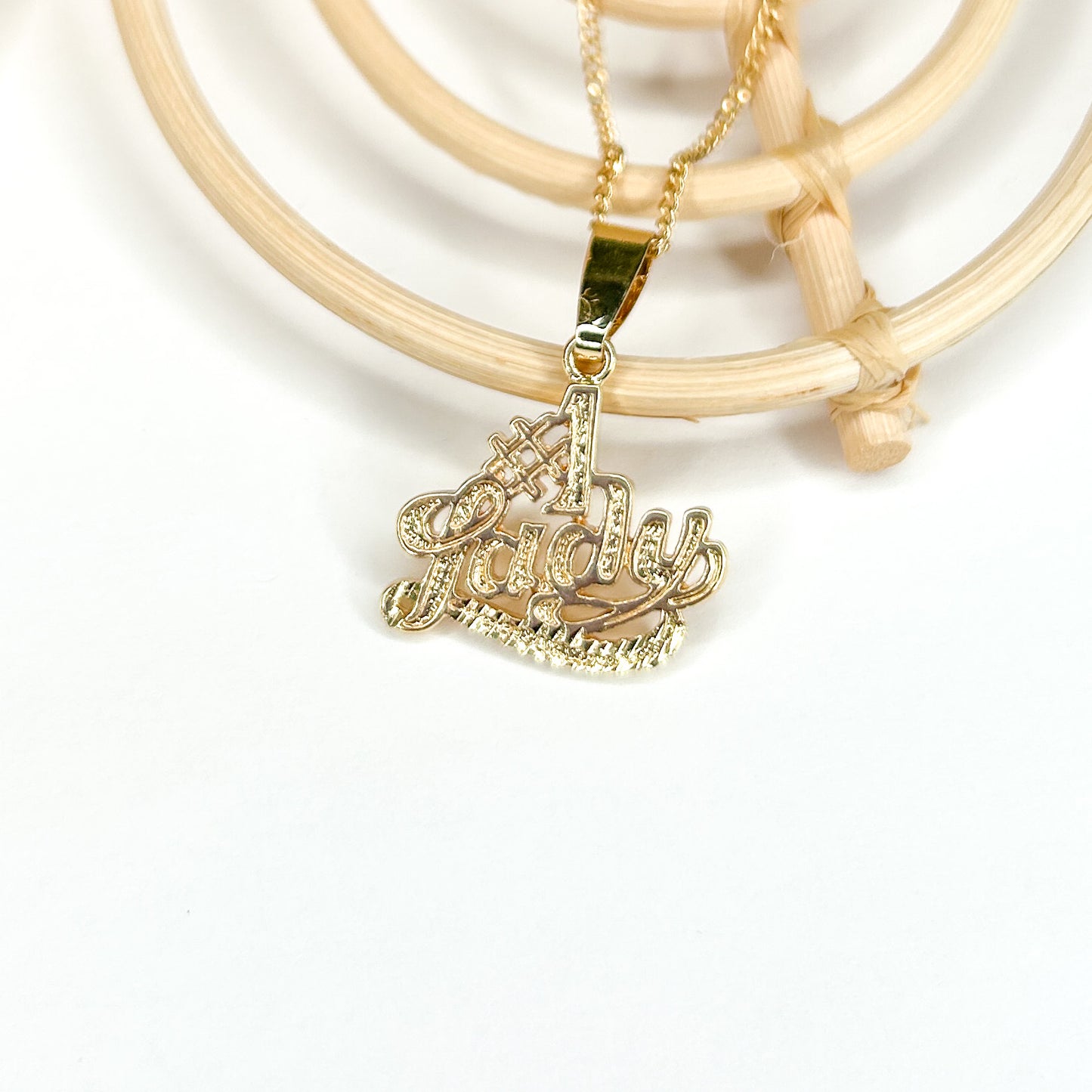 #1 Necklace - 18K Gold Filled